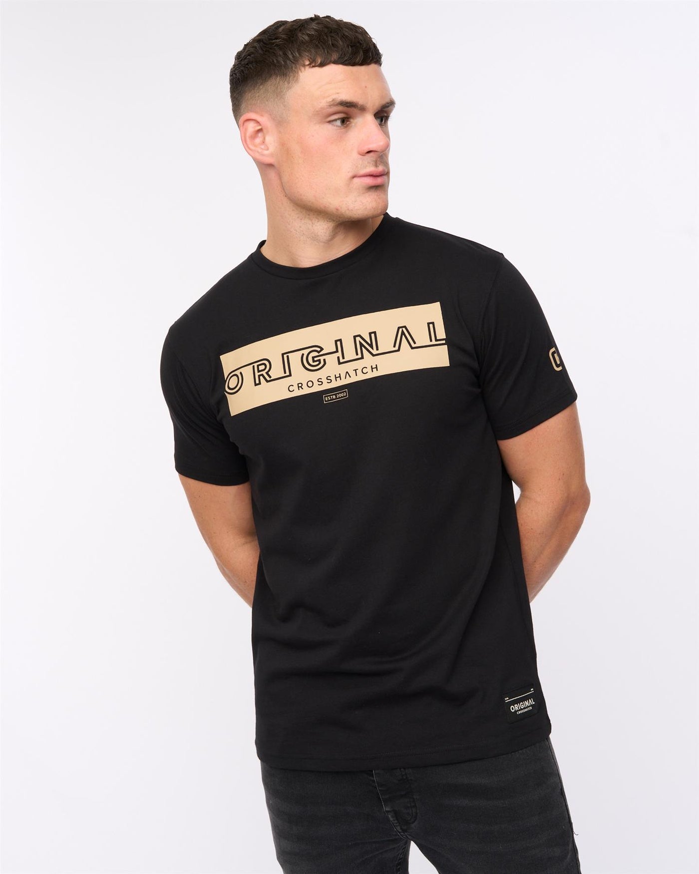 Mens Kratmoss T-Shirt Black