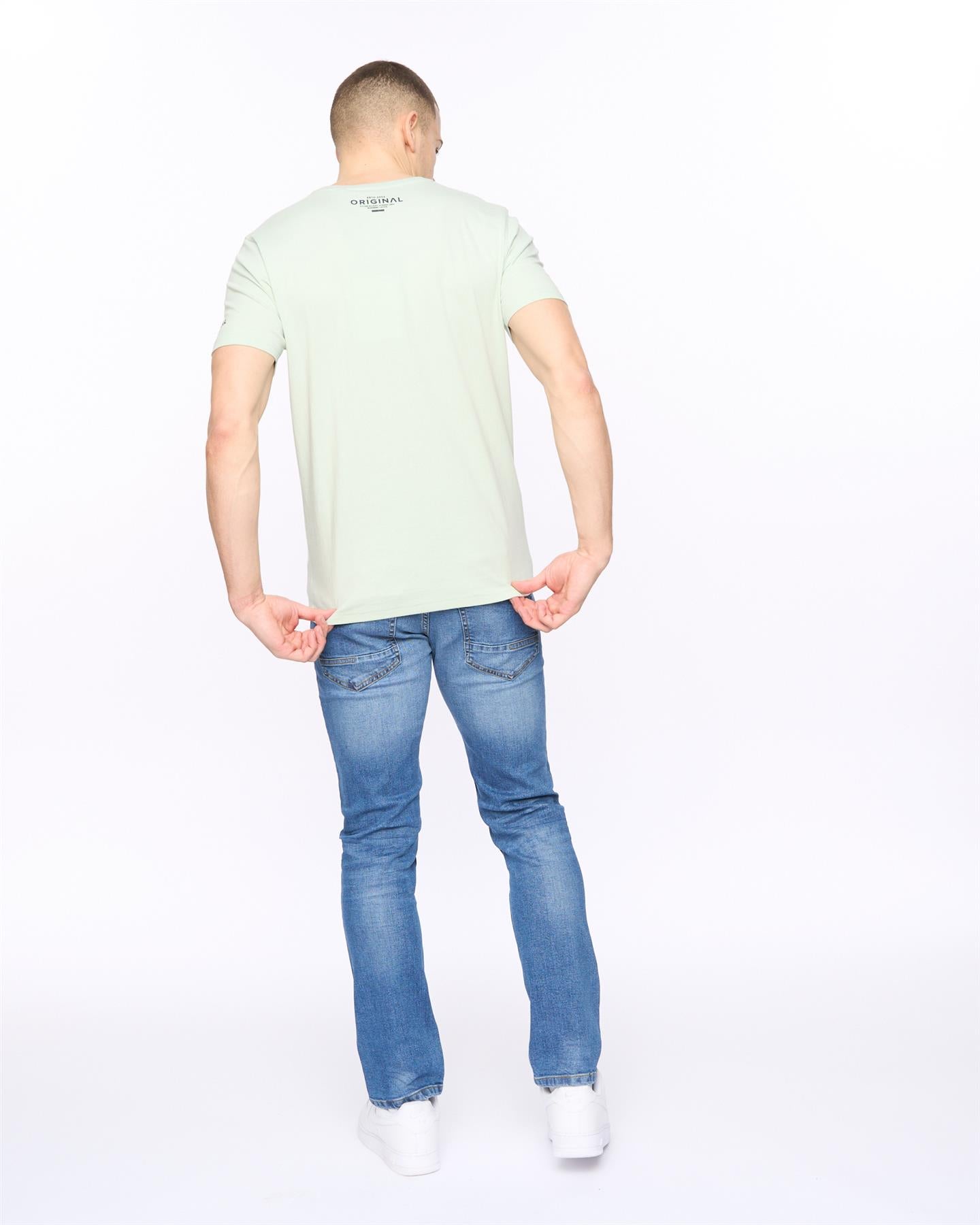Mens Squarebox T-Shirt Mint