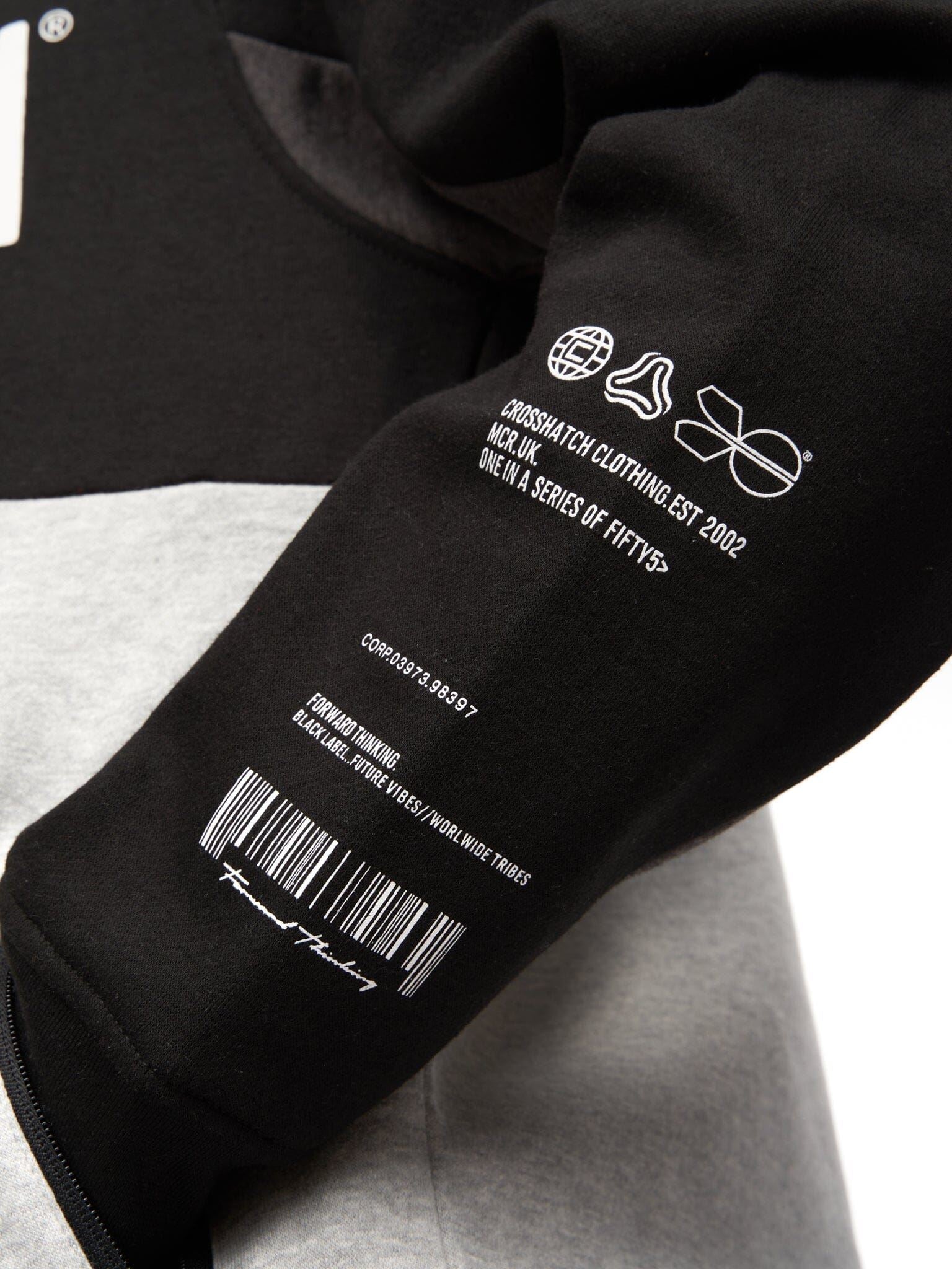 Compounds Hoodie Black/Grey Marl