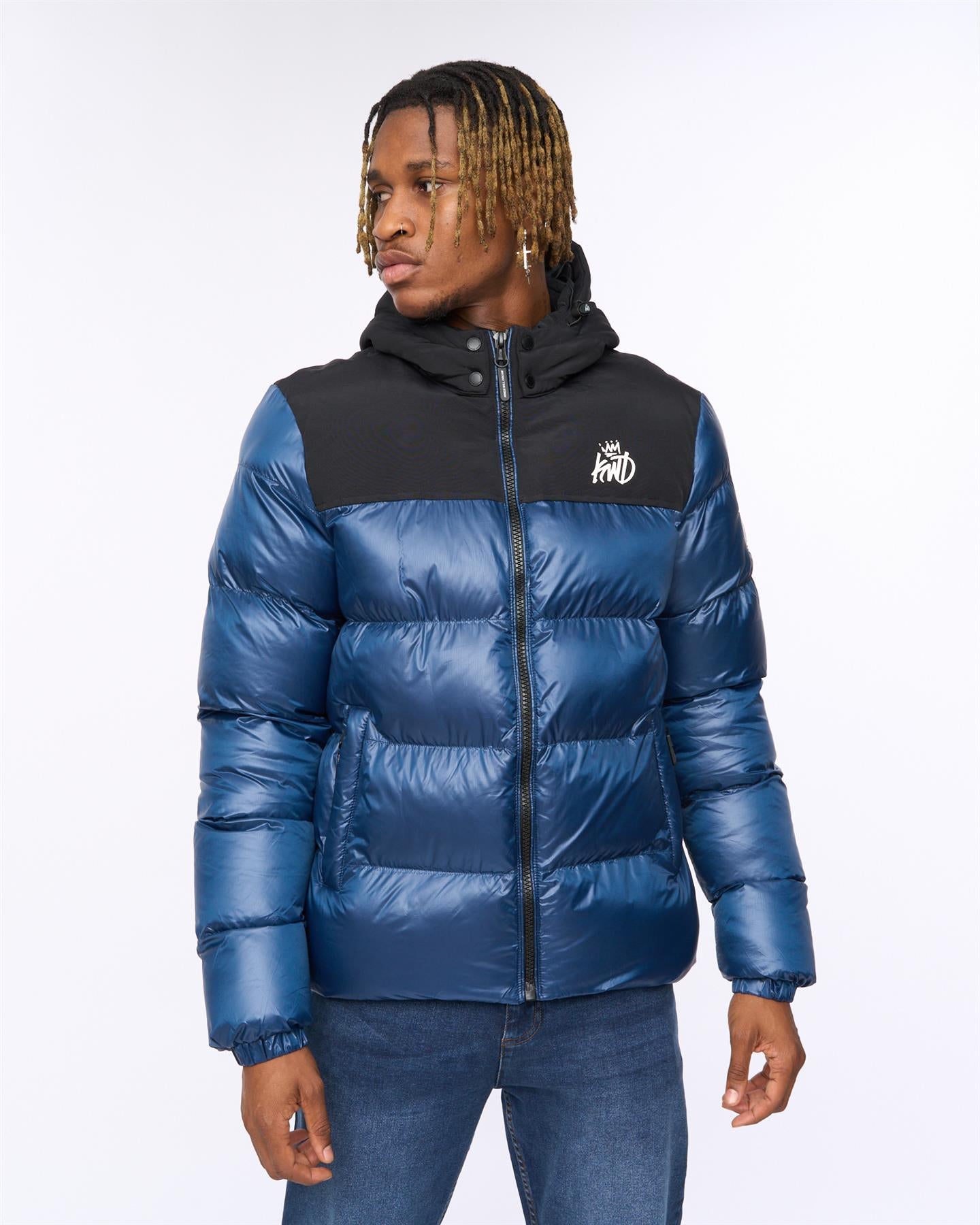 Mens Summs Puffer Jacket Teal