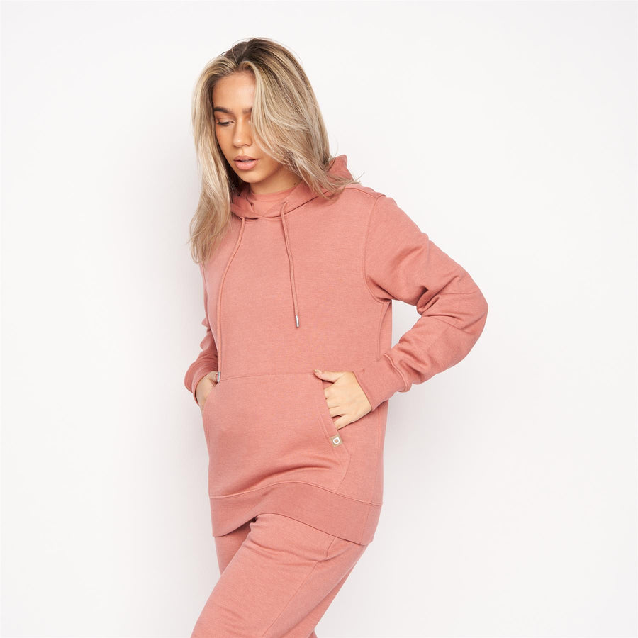 Womens Cremmoore Hoodie Dark Pink