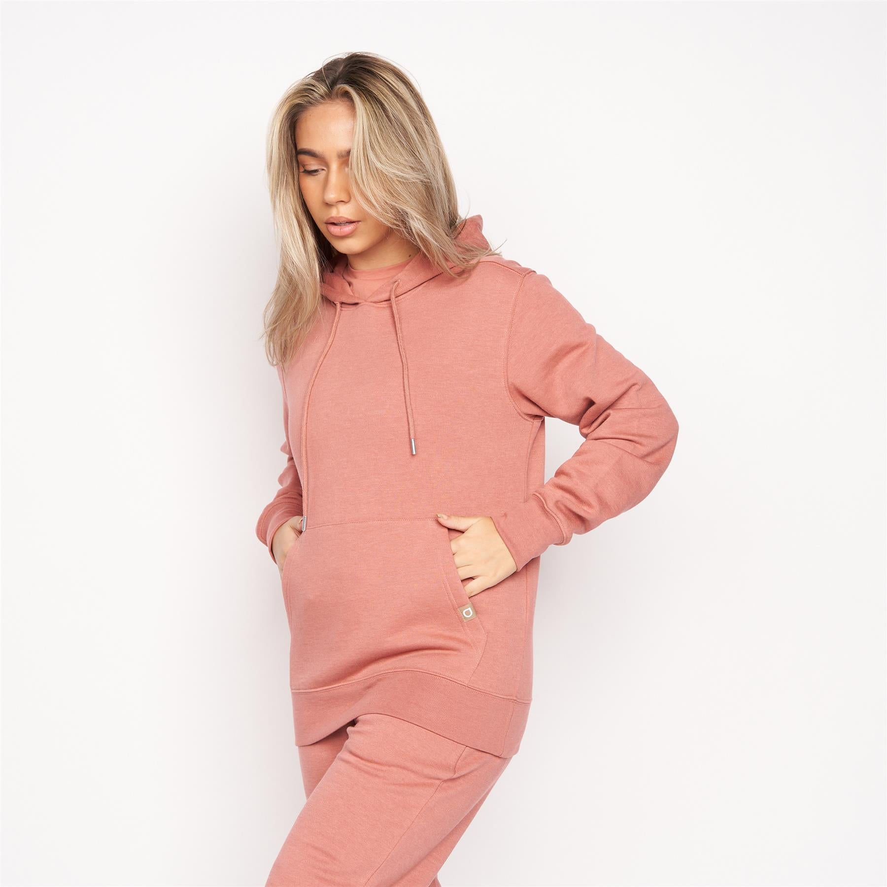 Womens Cremmoore Hoodie Dark Pink