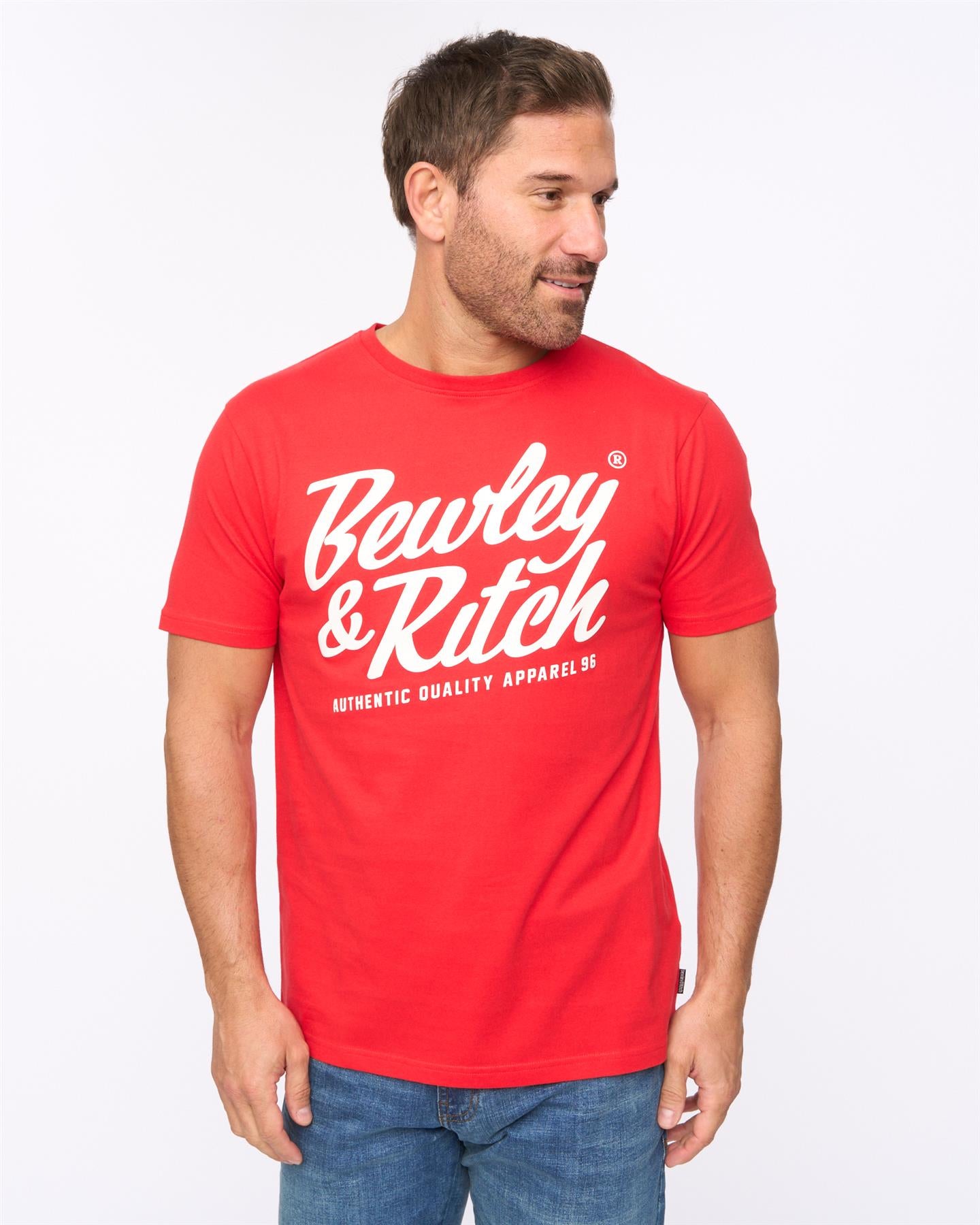 Mens Harlings T-Shirt Red