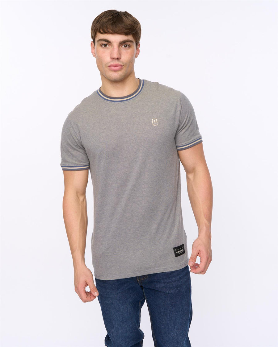 Mens Keraga T-Shirt Denim Blue