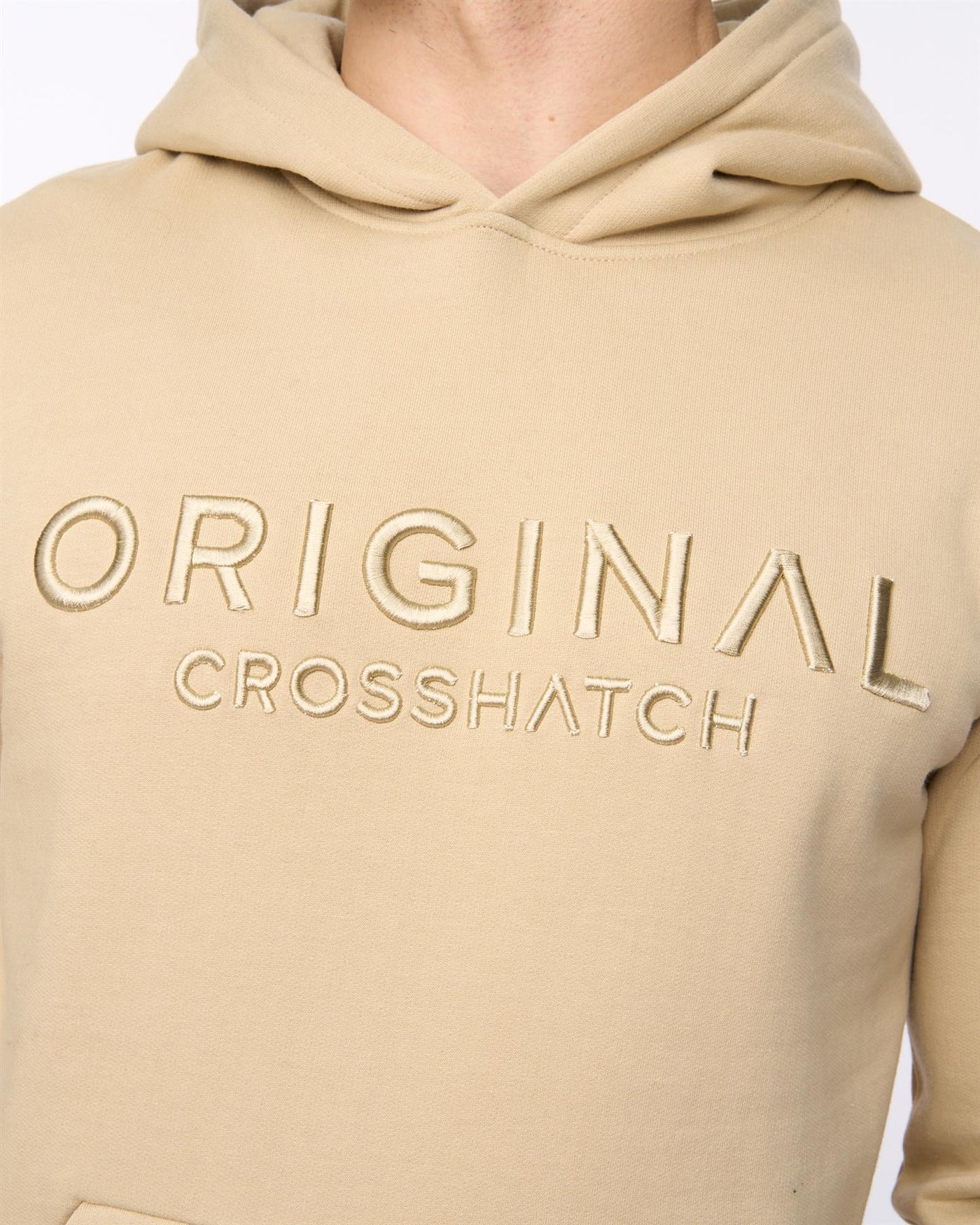 Mens Haromere Hoodie Stone