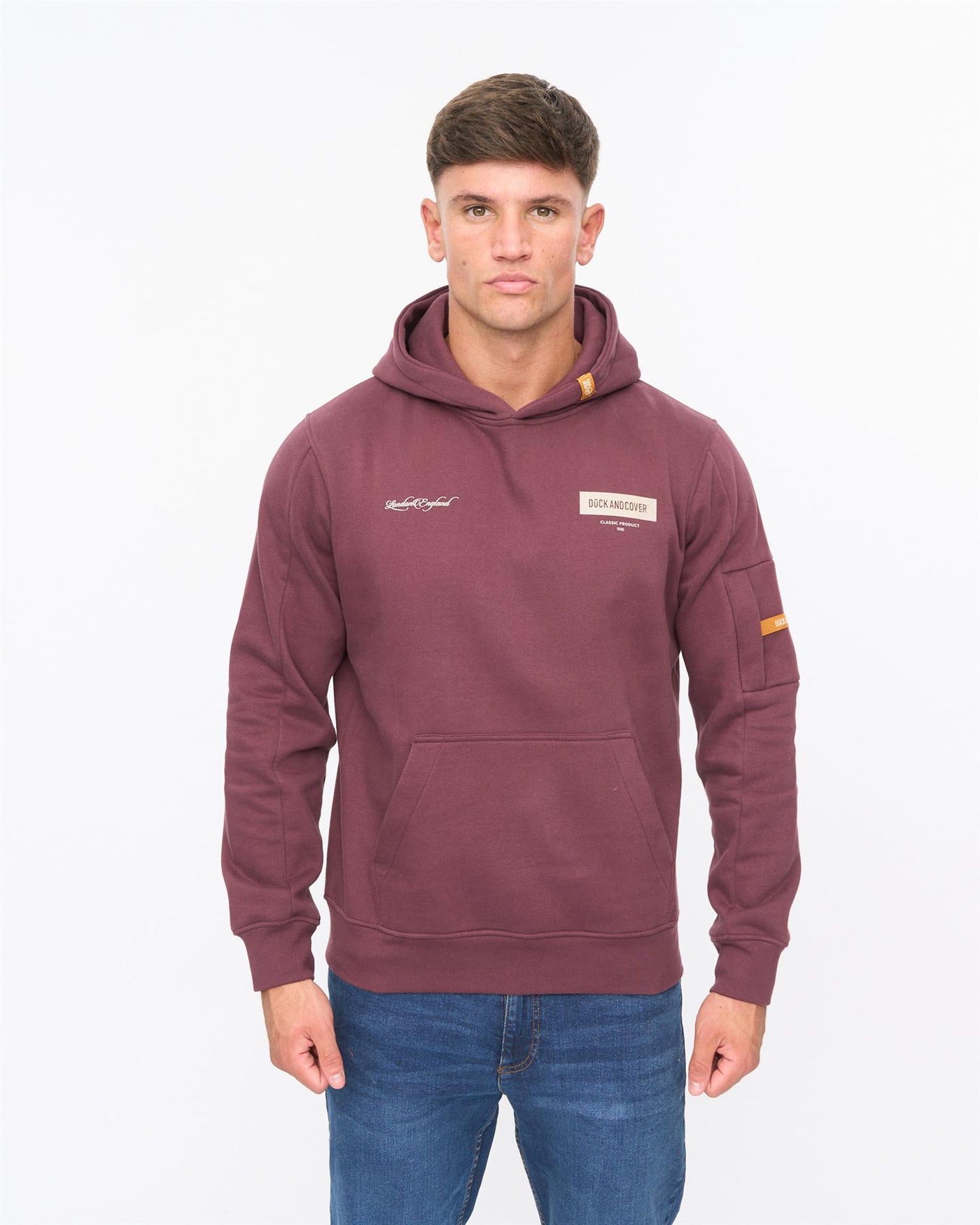 Mens Marsak V2 Hoodie Raisin