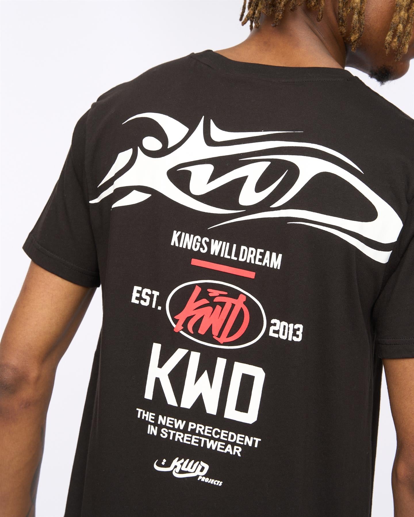 Mens Tattooed T-Shirt Black