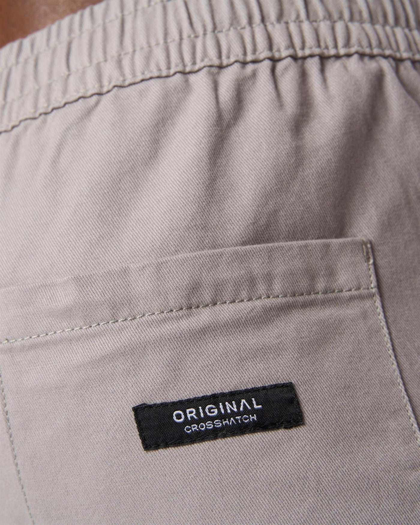 Mens Blansmoore Elastic Waist Shorts Grey