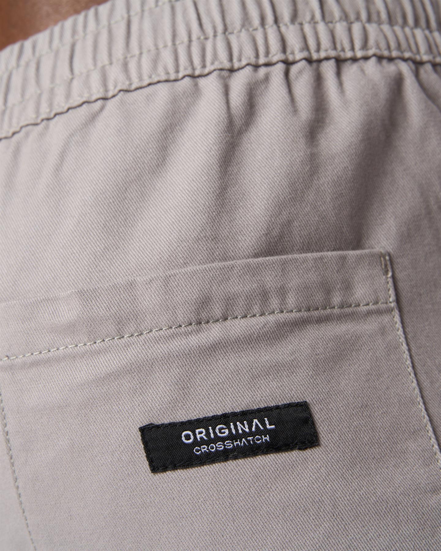 Mens Blansmoore Elastic Waist Shorts Grey