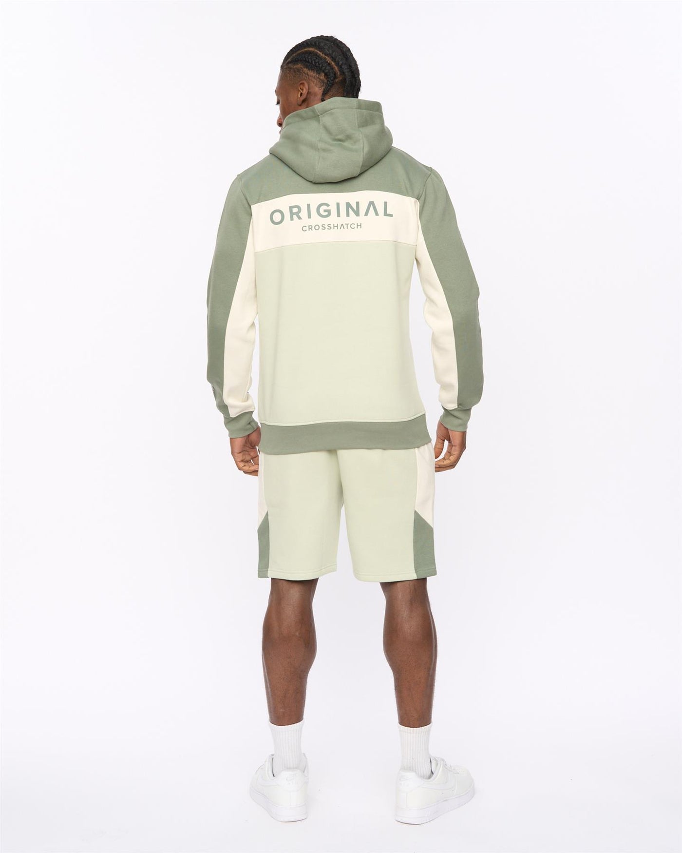 Mens Castlebay Hoodie Light Olive