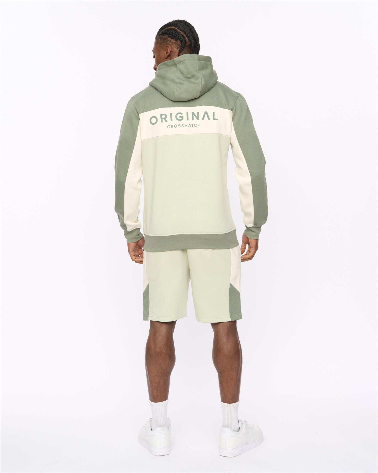 Mens Castlebay Hoodie Light Olive