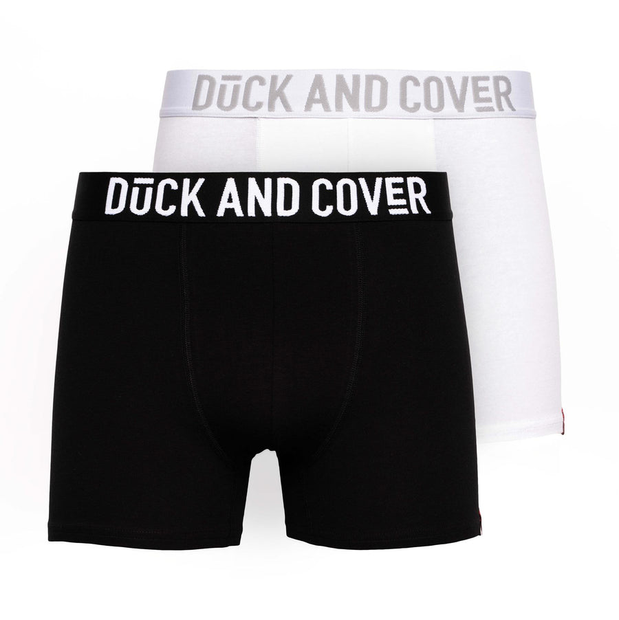 Salton Boxers 2pk Black/White