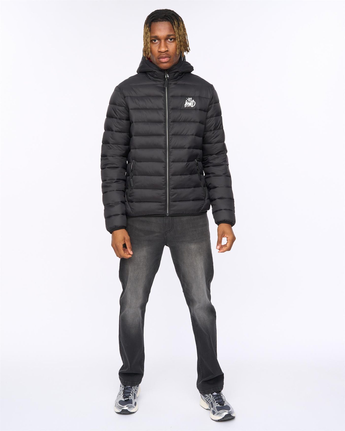 Mens Jackinson Puffer Jacket Black