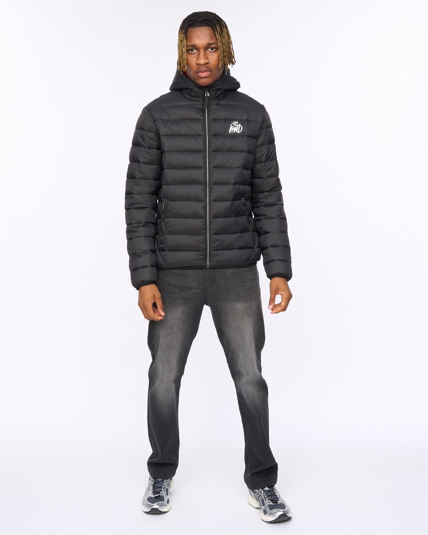 Mens Jackinson Puffer Jacket Black
