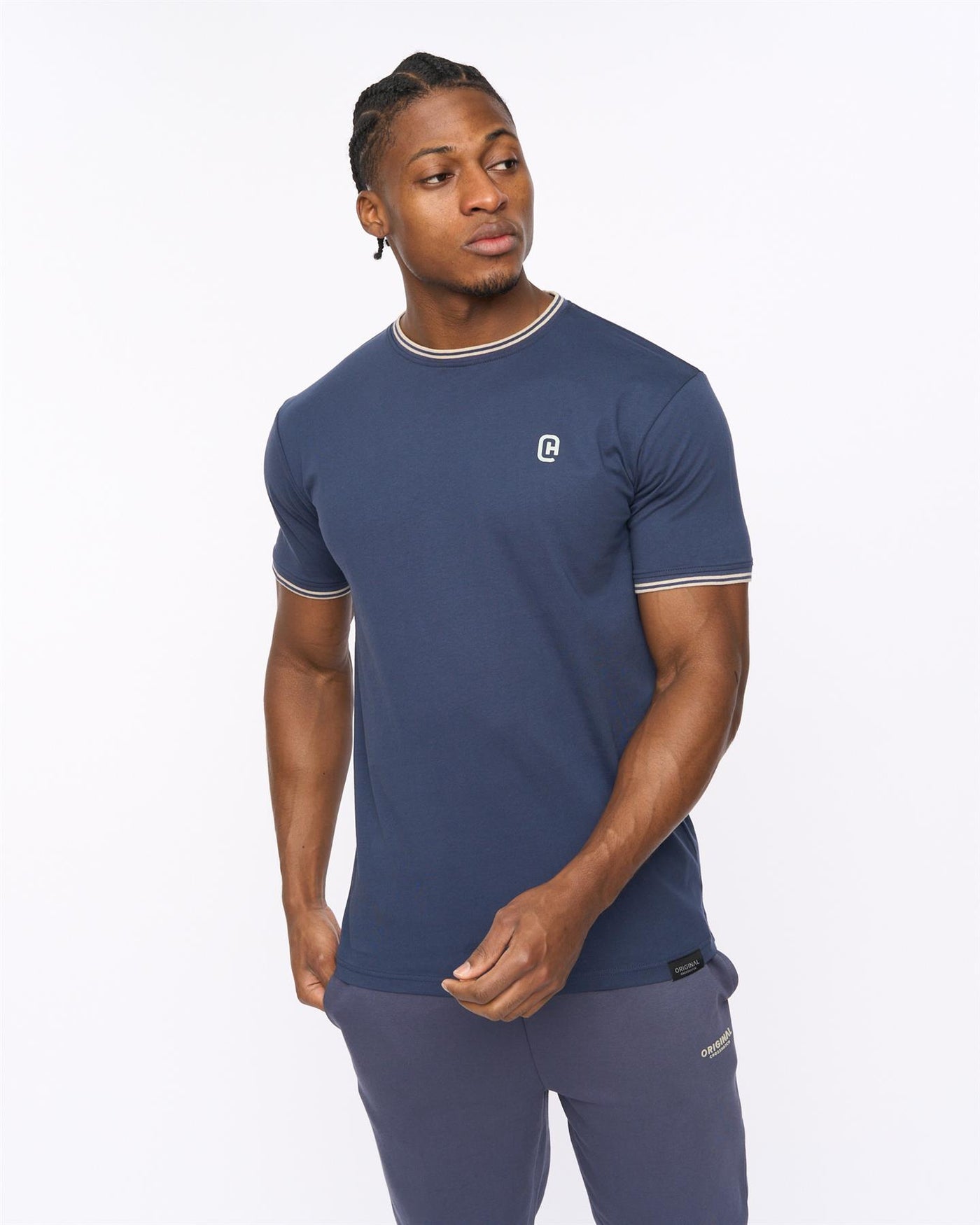 Mens Preece T-Shirt Navy