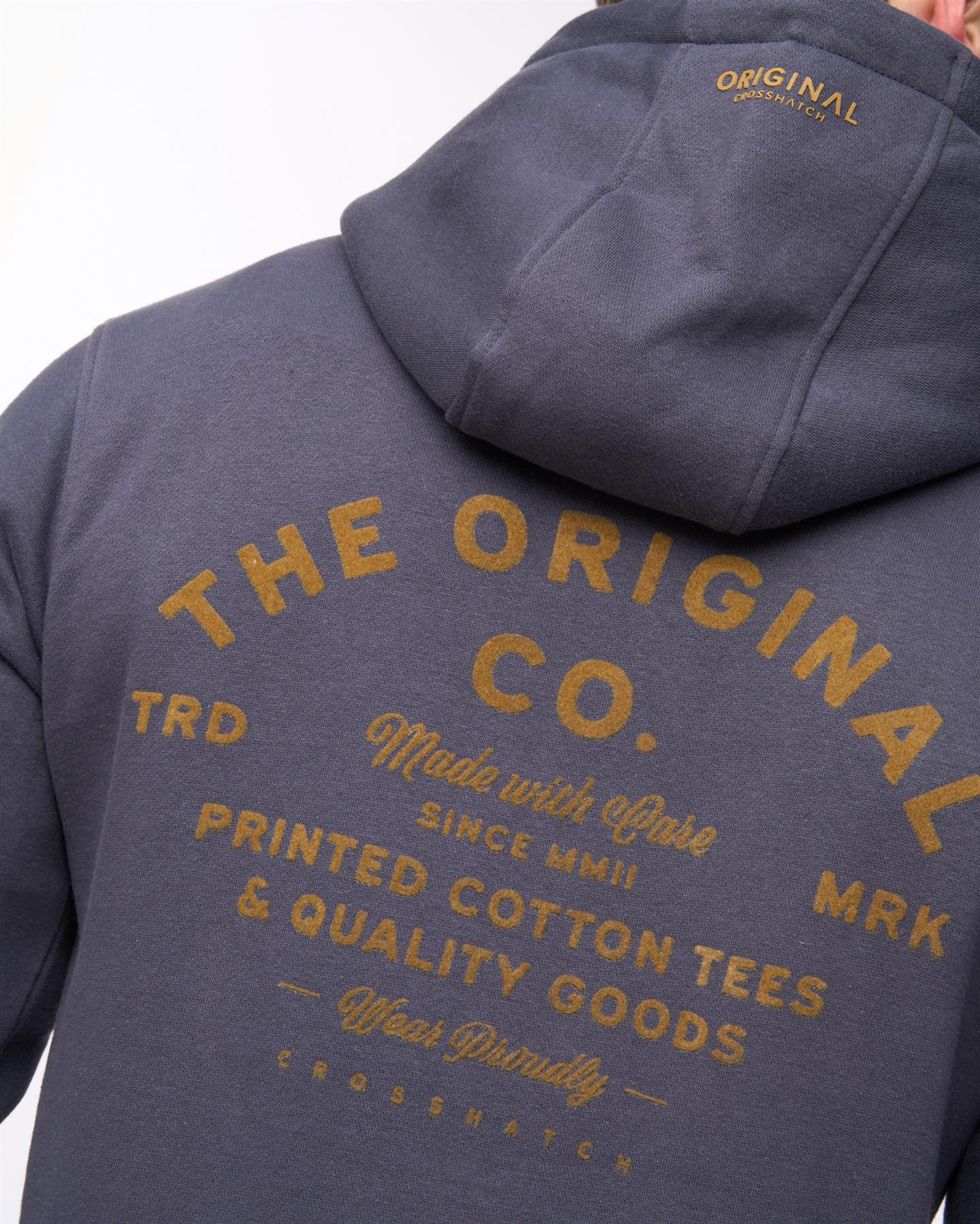 Mens Shoptown Hoodie Navy
