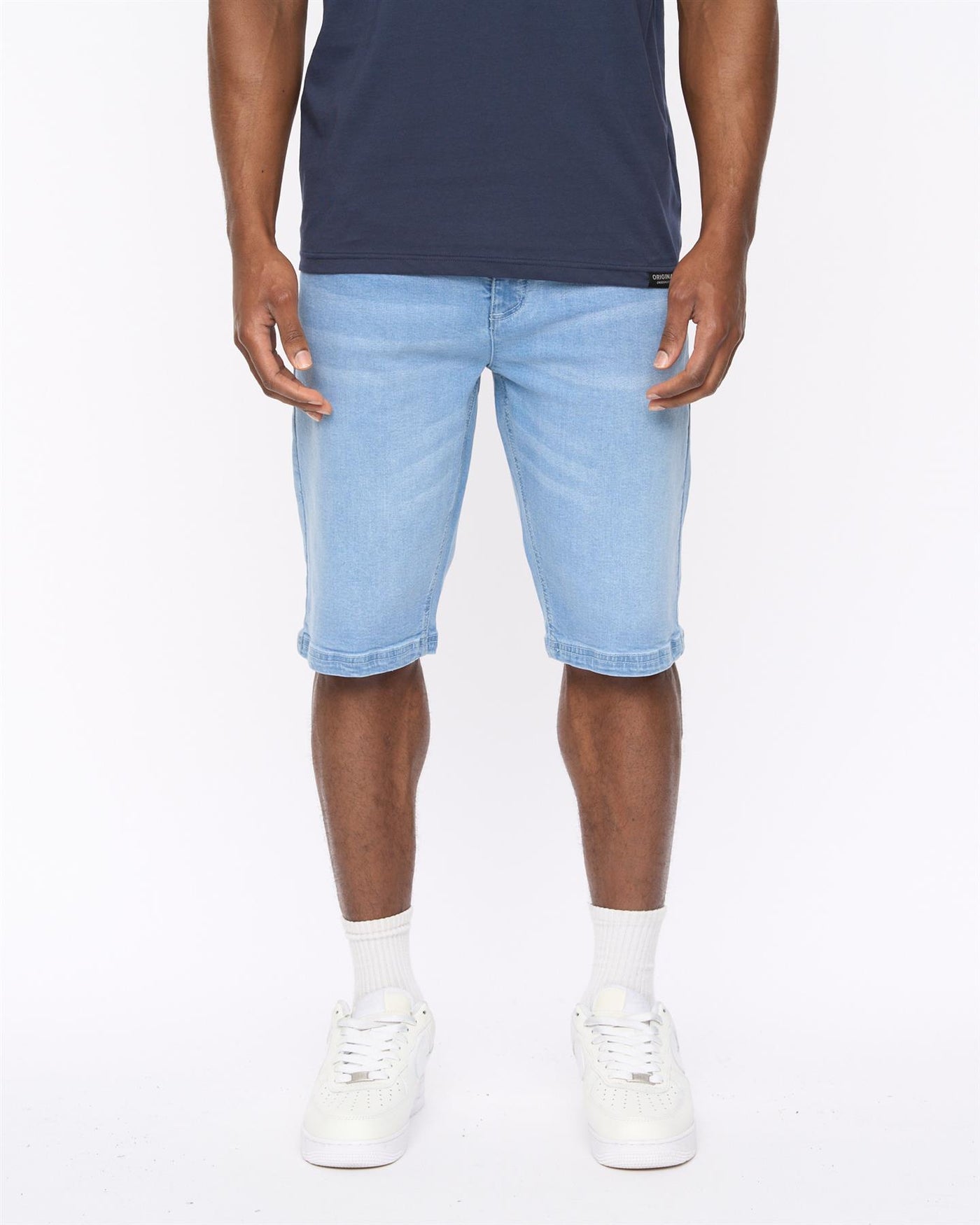 Mens Hammersmith Denim Shorts Light Wash