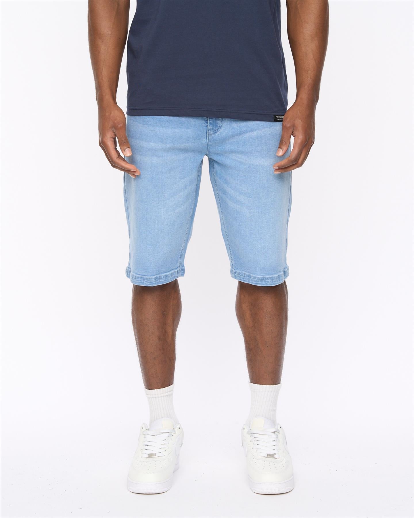 Mens Hammersmith Denim Shorts Light Wash