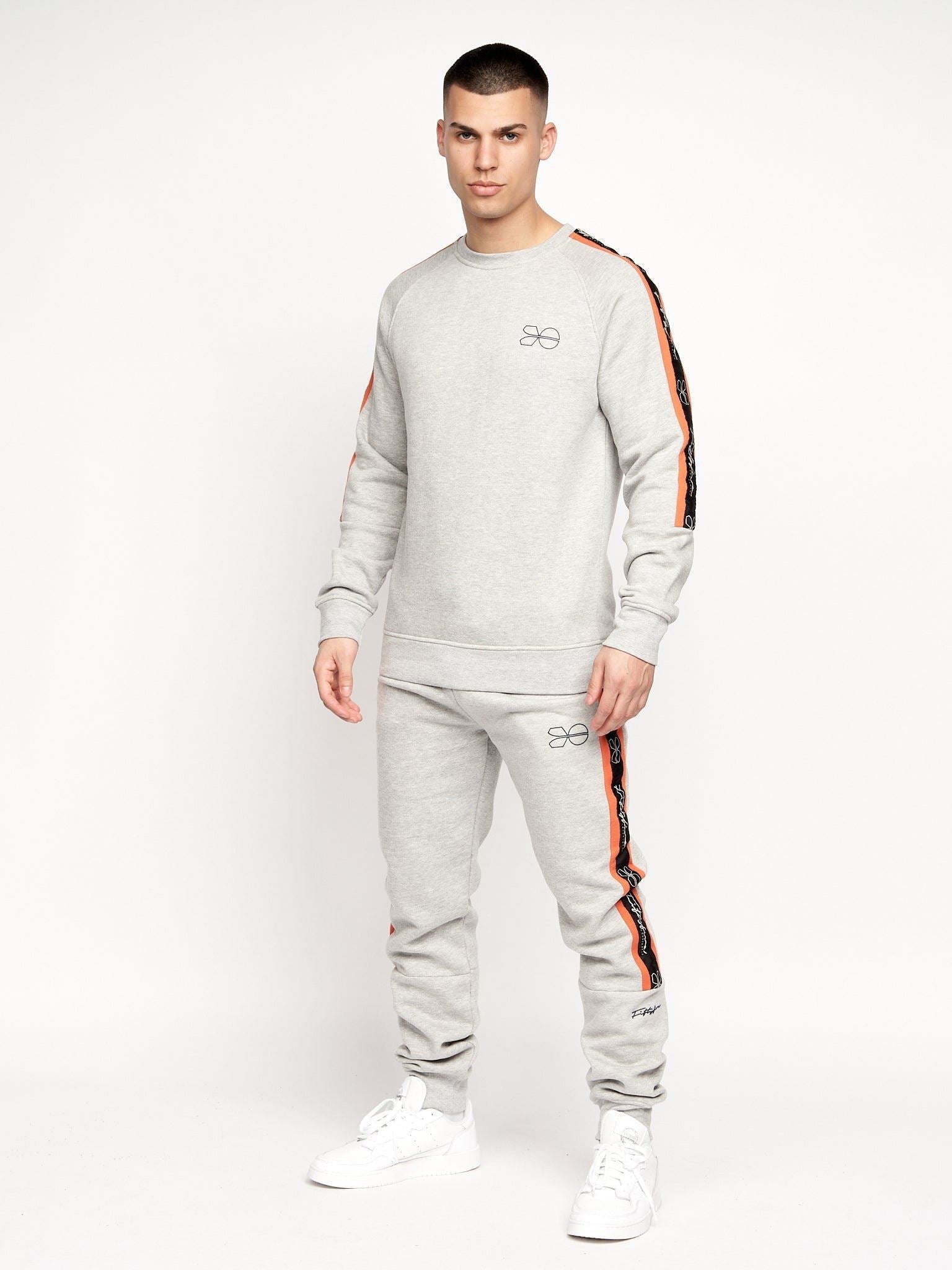 Mens Stoneage Joggers Grey Marl