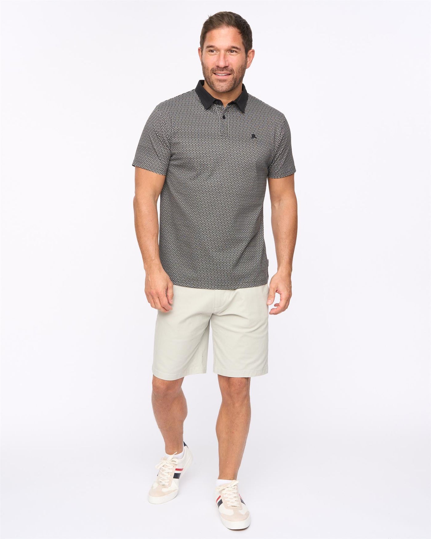Mens Calvert Polo Black