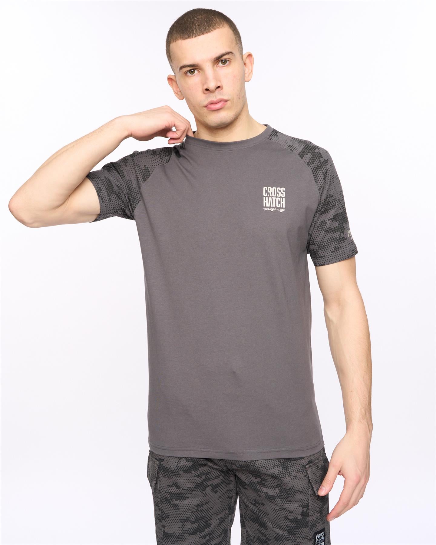 Mens Janscore T-Shirt Dark Grey
