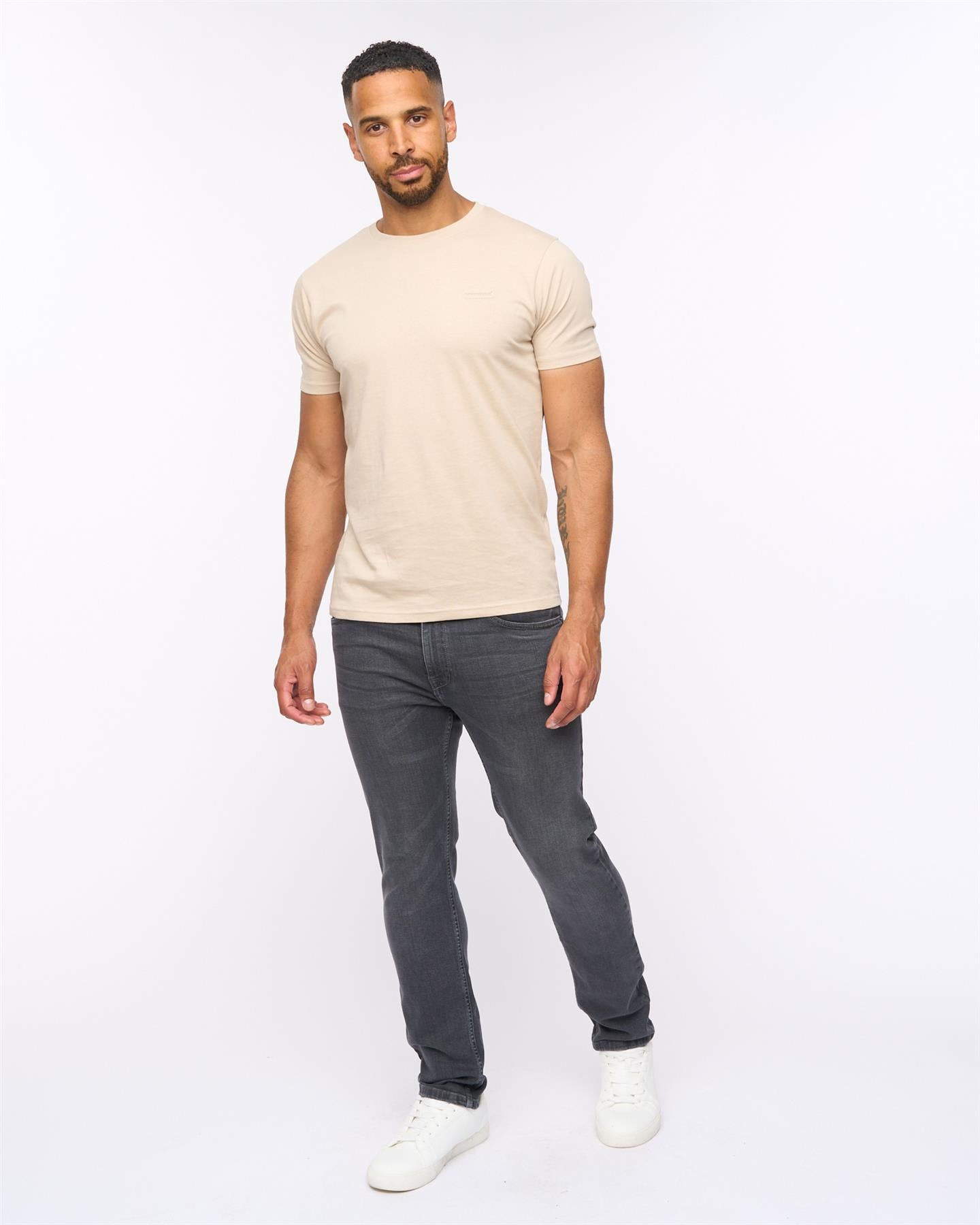 Mens Abingdon Slim Fit Jeans Grey