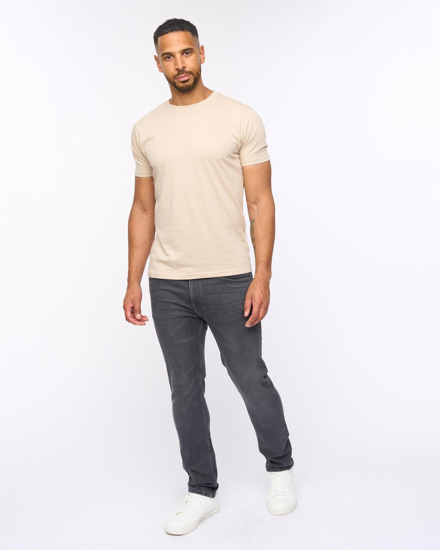 Mens Abingdon Slim Fit Jeans Grey