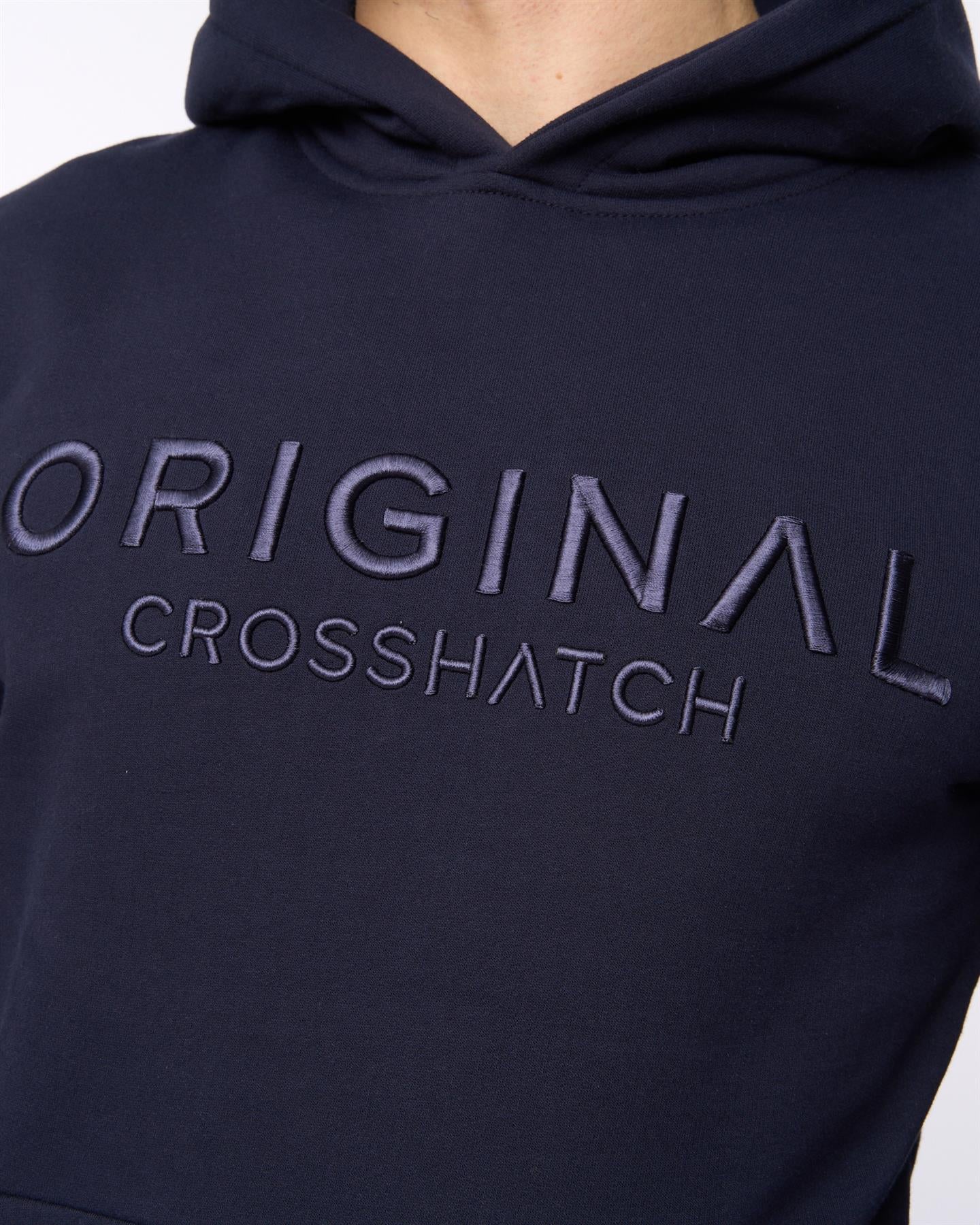 Mens Haromere Hoodie Navy