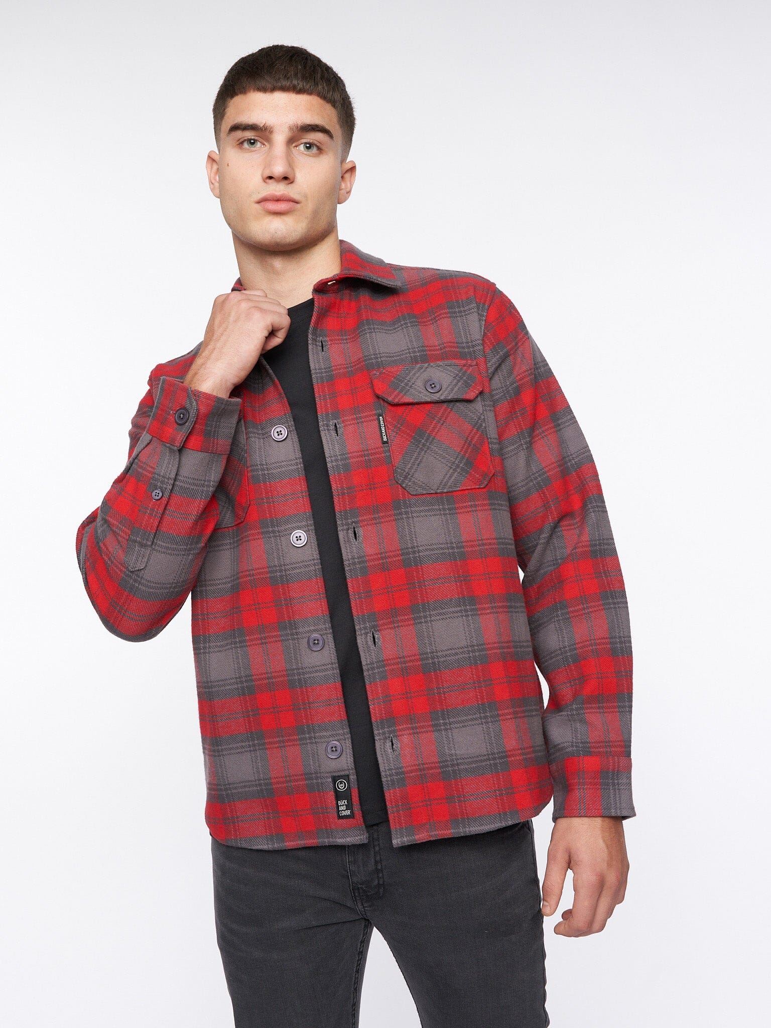 Willington Overshirt Red Check