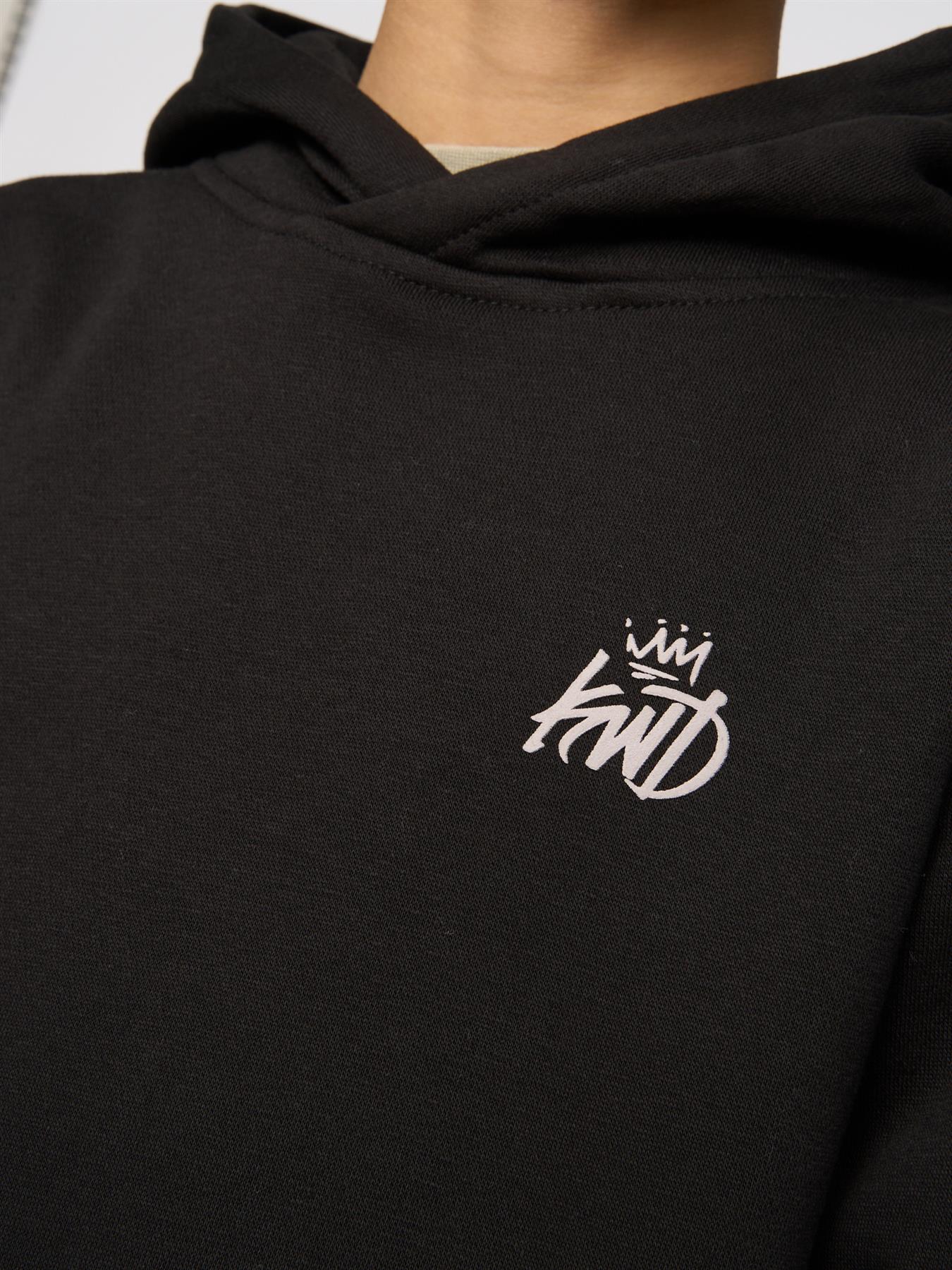 Kids Boys Techy Taped Tracksuit Black