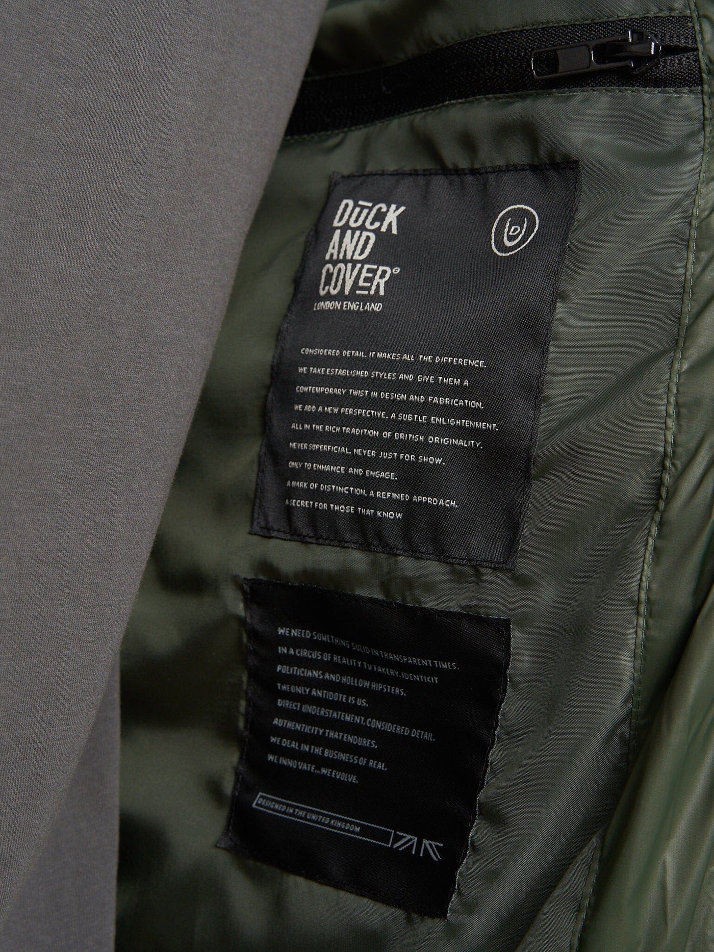 Raymax Padded Jacket Dark Olive