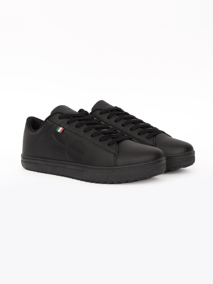 Mens Gleaton Trainers Black