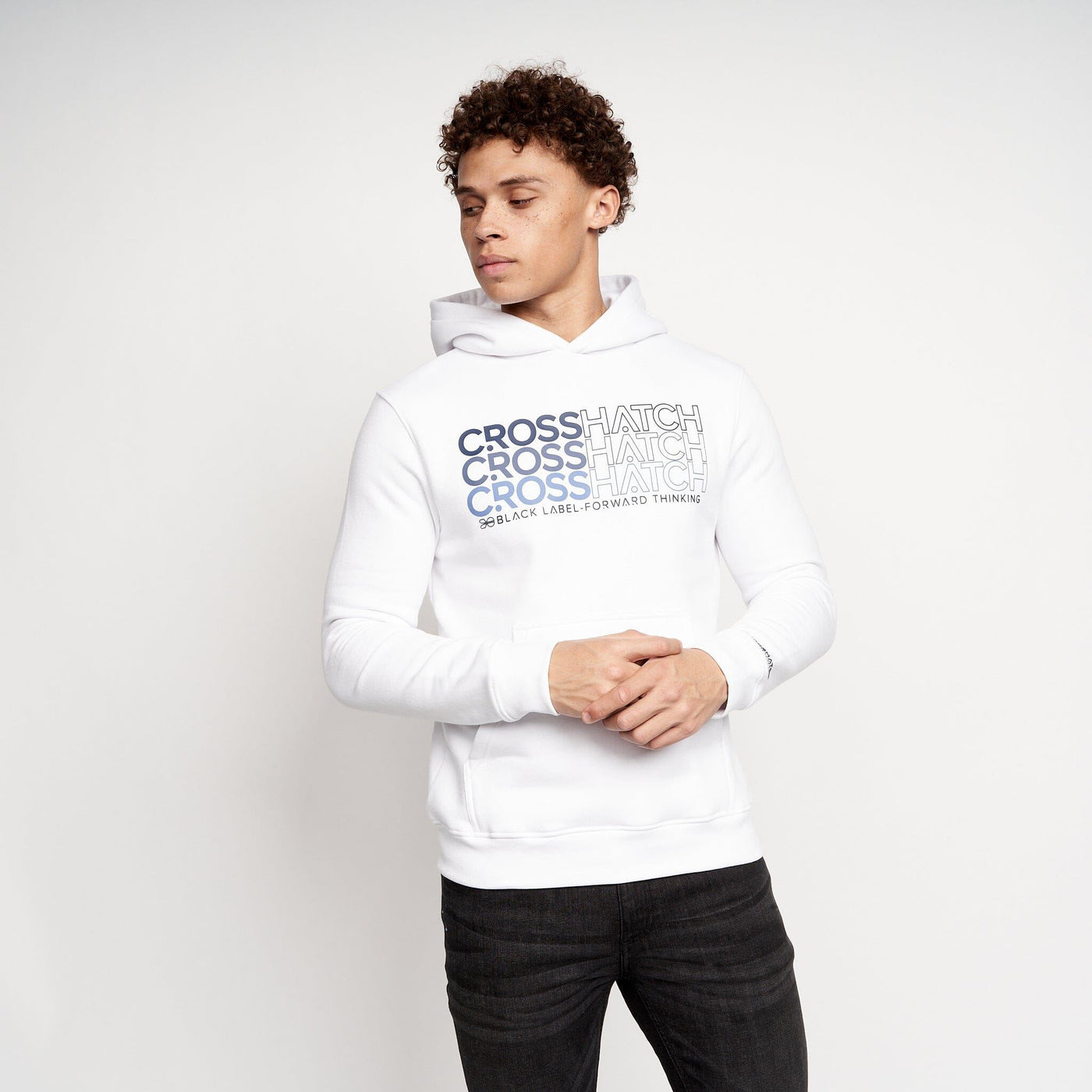 Mens Englow Hoodie 2pk Black/White