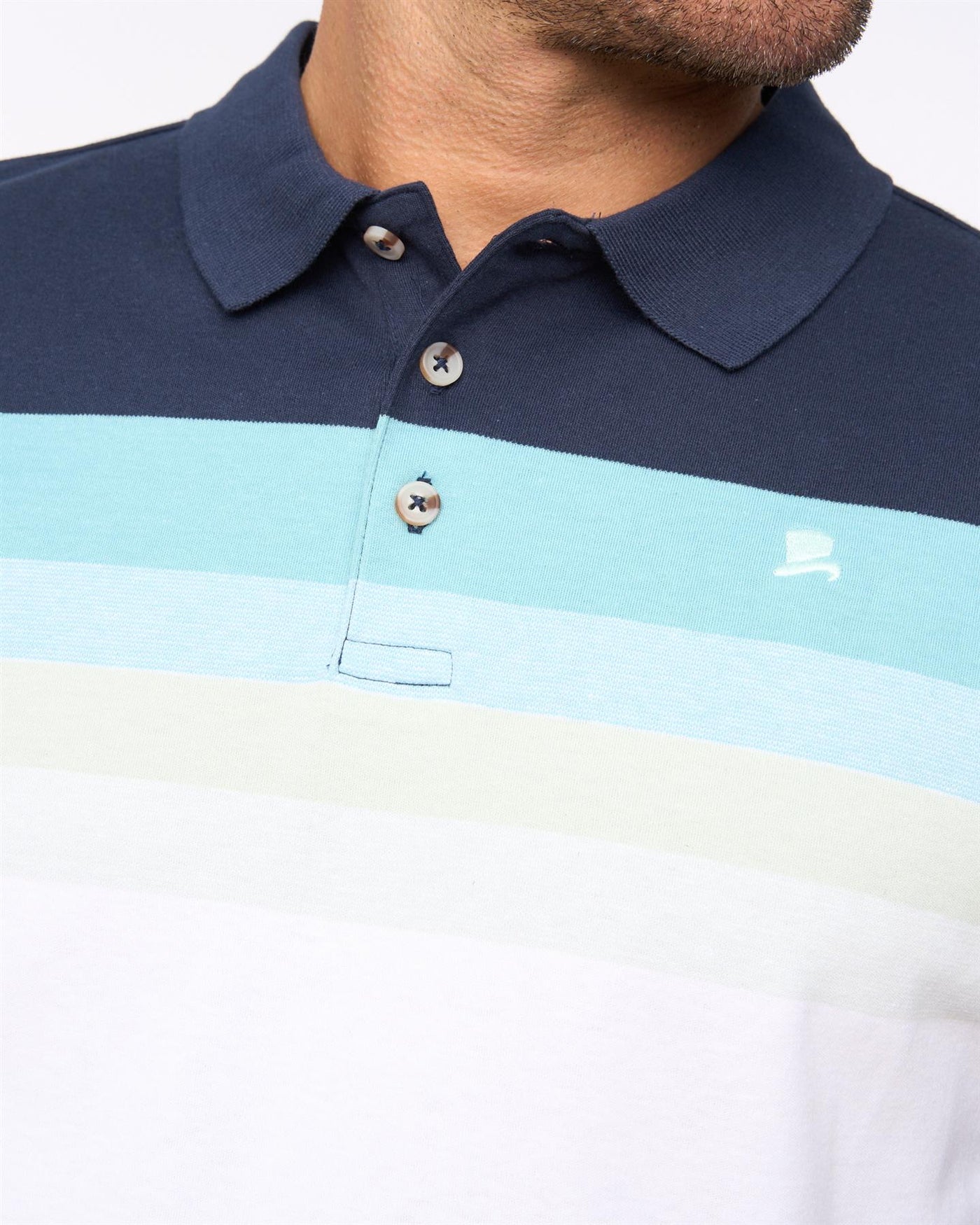 Mens Danson Polo Navy