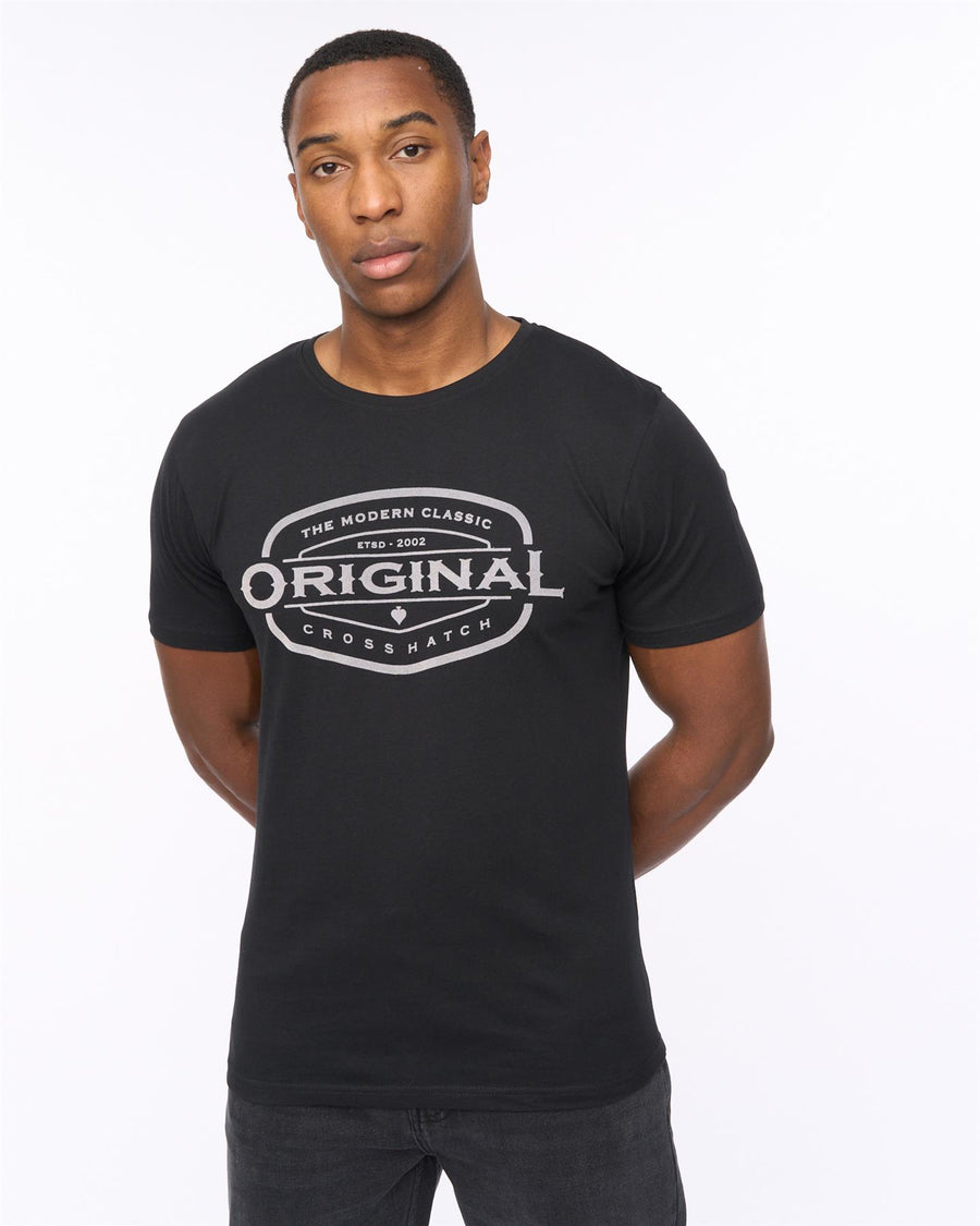 Mens Traptons T-Shirt Black