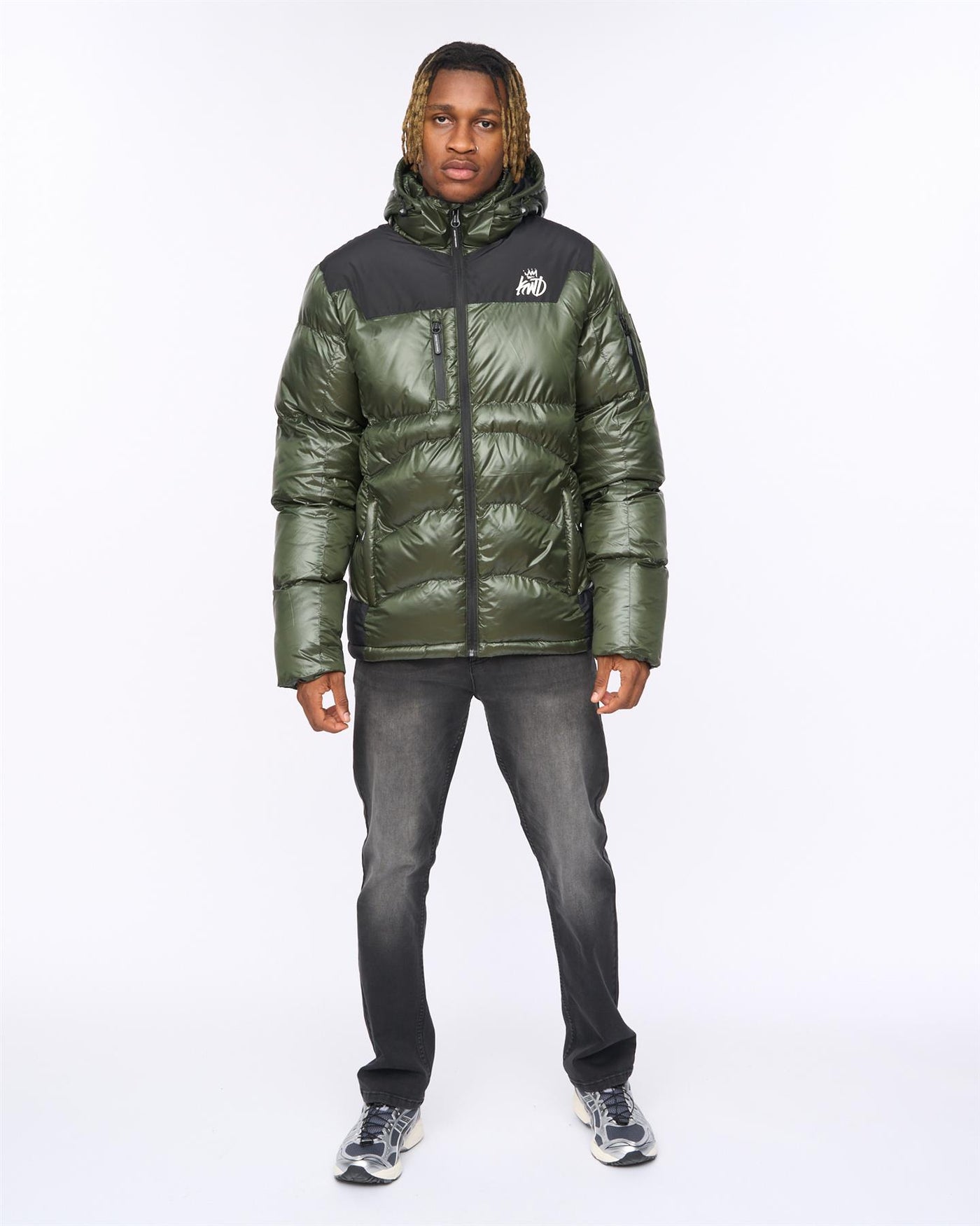 Mens Ascend Puffer Jacket Olive