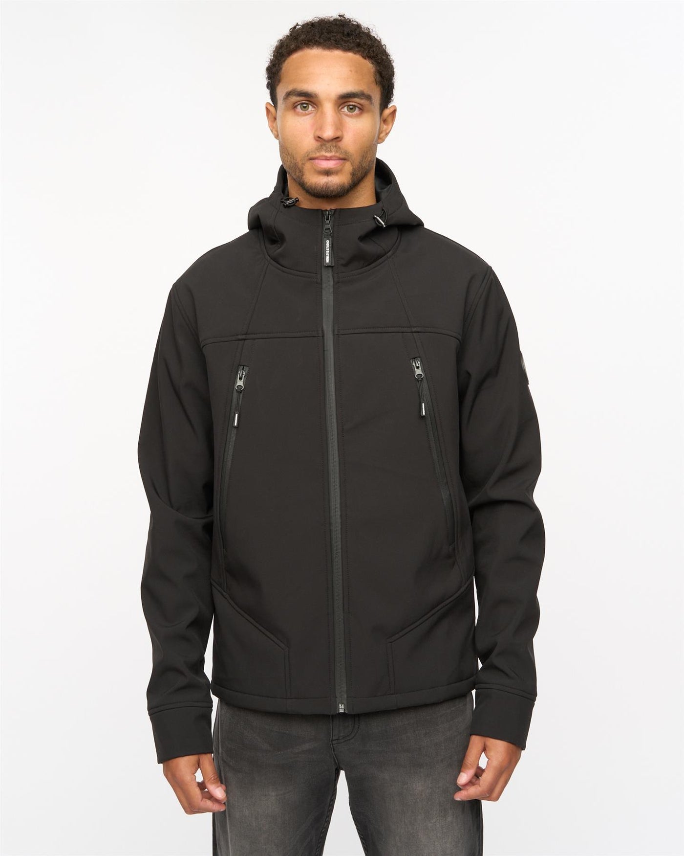 Mens Expand Soft Shell Jacket Black