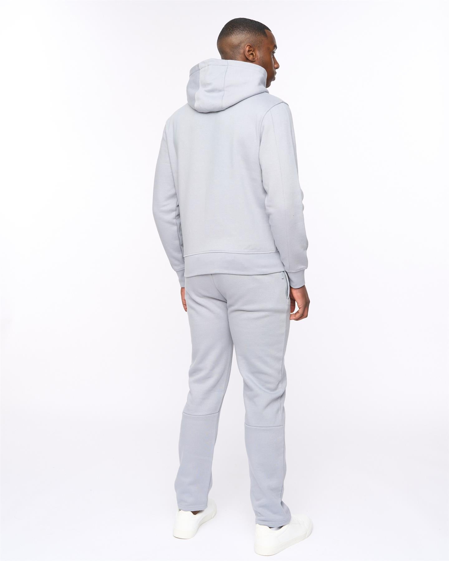 Mens Chemtars Zip Thru Hoodie & Joggers Set Steel Blue