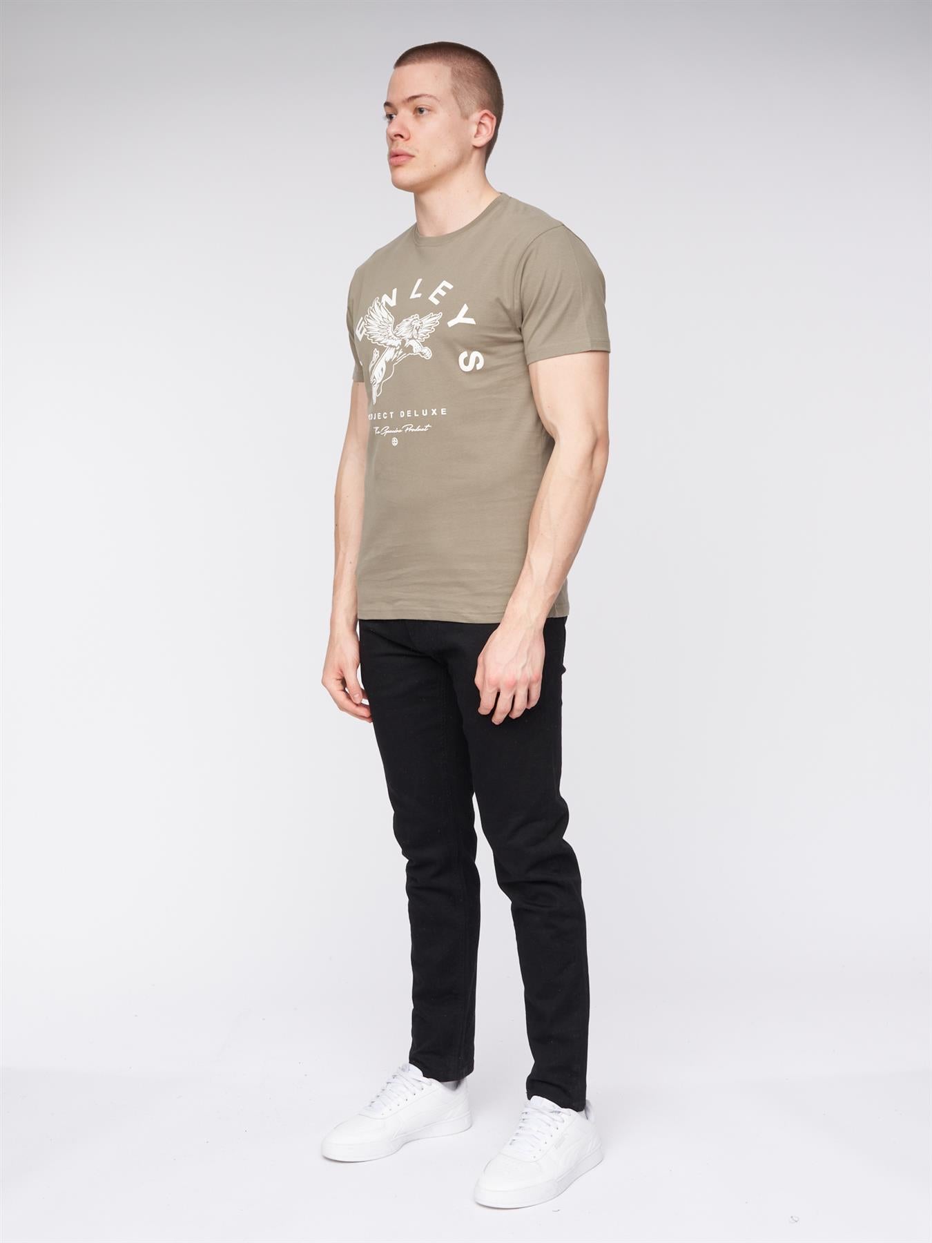 Mens Colhen T-Shirt Dusty Olive
