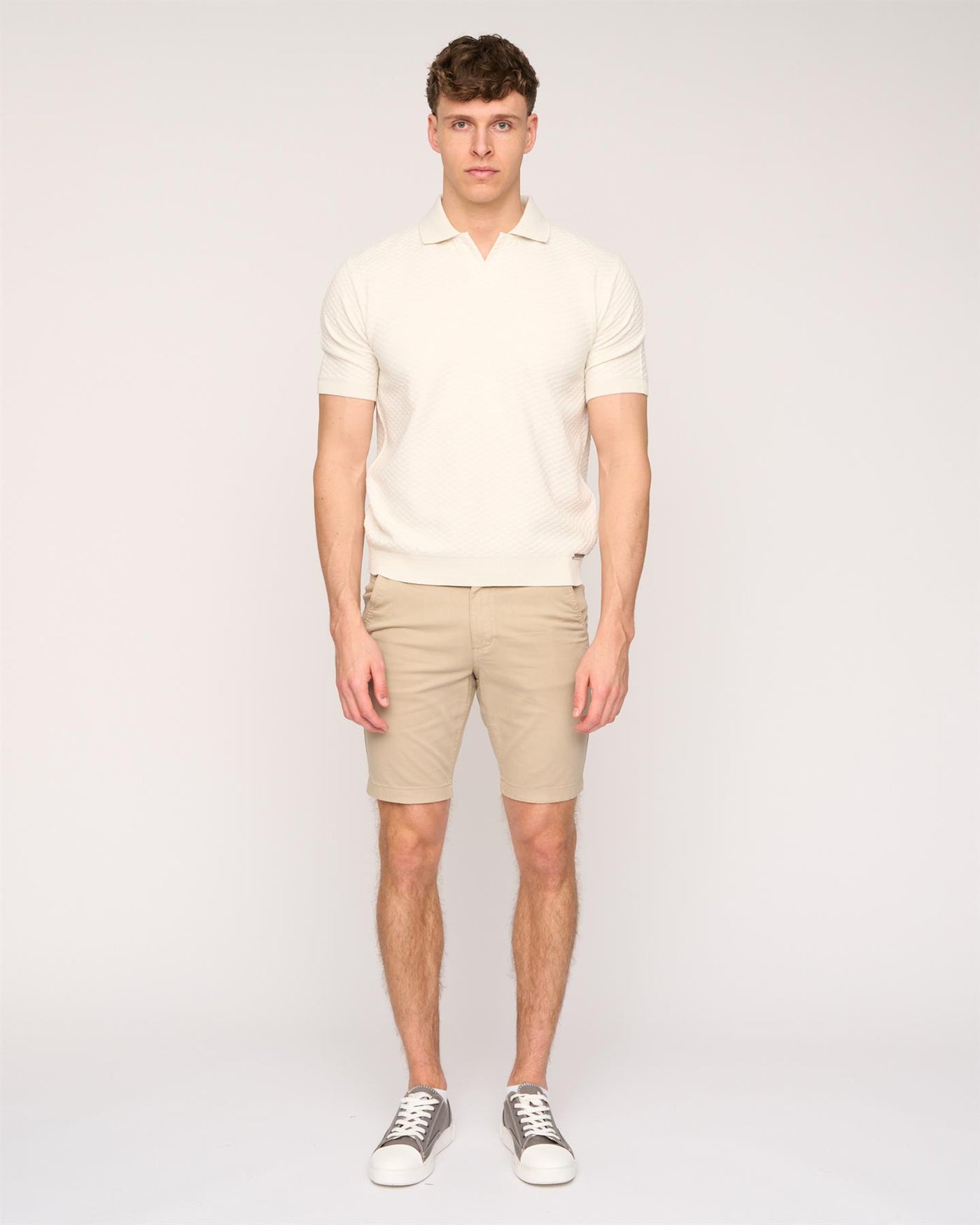 Moreshore Chino Shorts Stone
