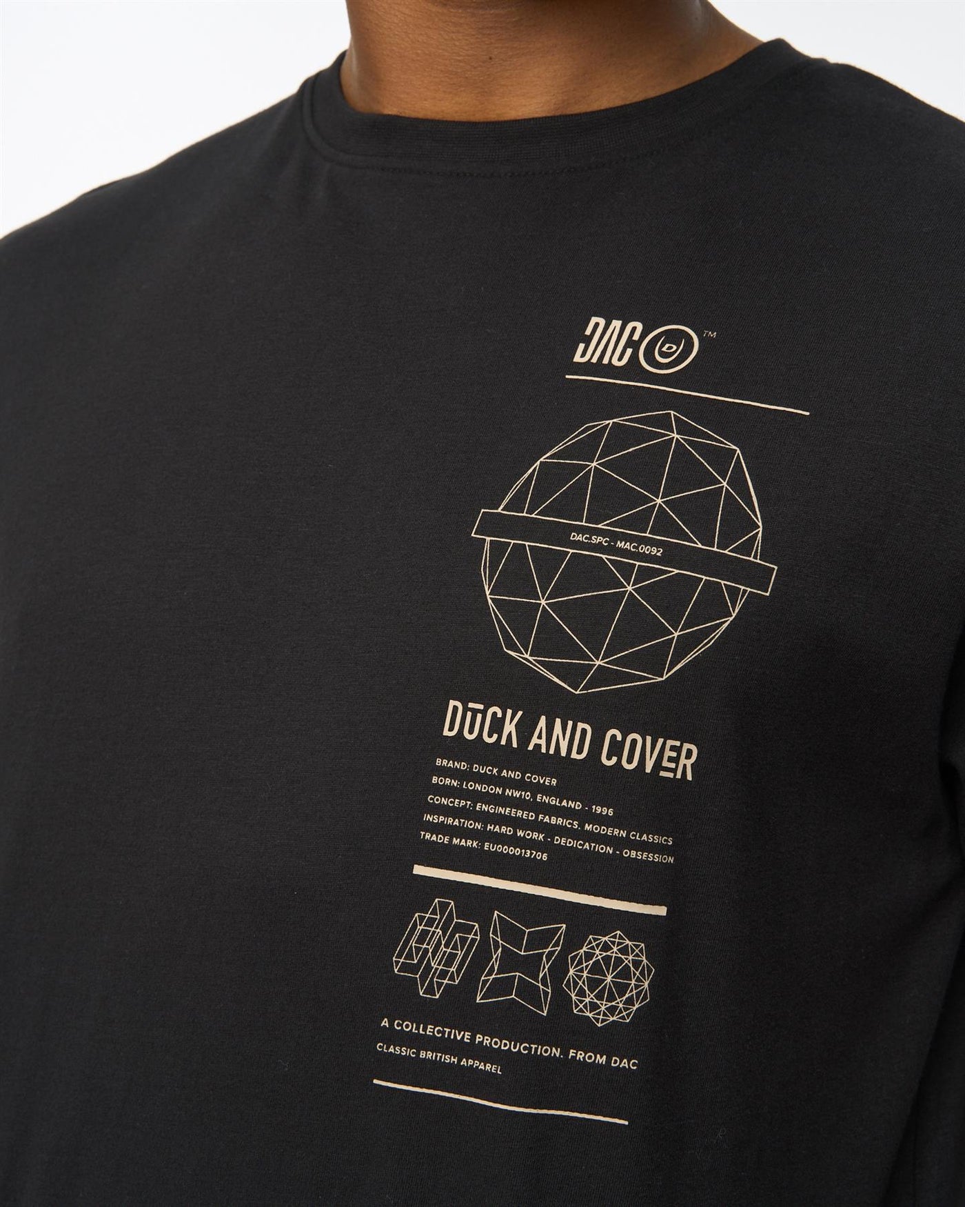 Mens Ashland T-Shirt Black
