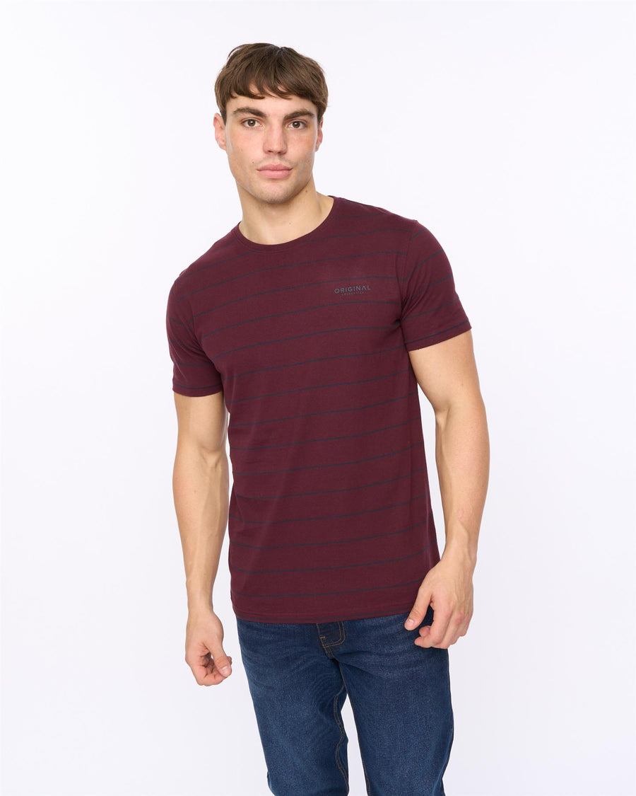 Mens Hemtowns T-Shirt Raisin