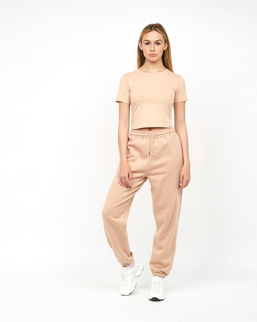 Womens Tilly Crop T-Shirt New Stone
