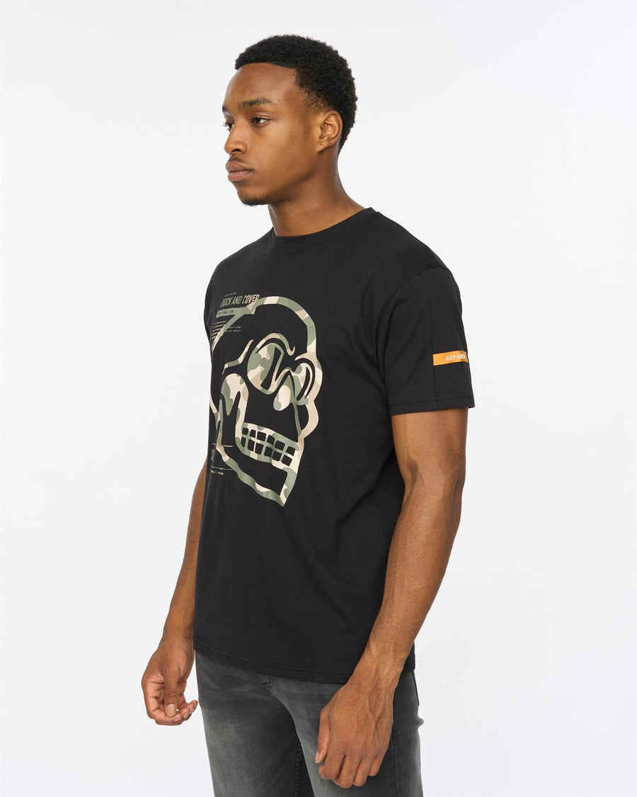 Mens Skullmatic T-Shirt Black