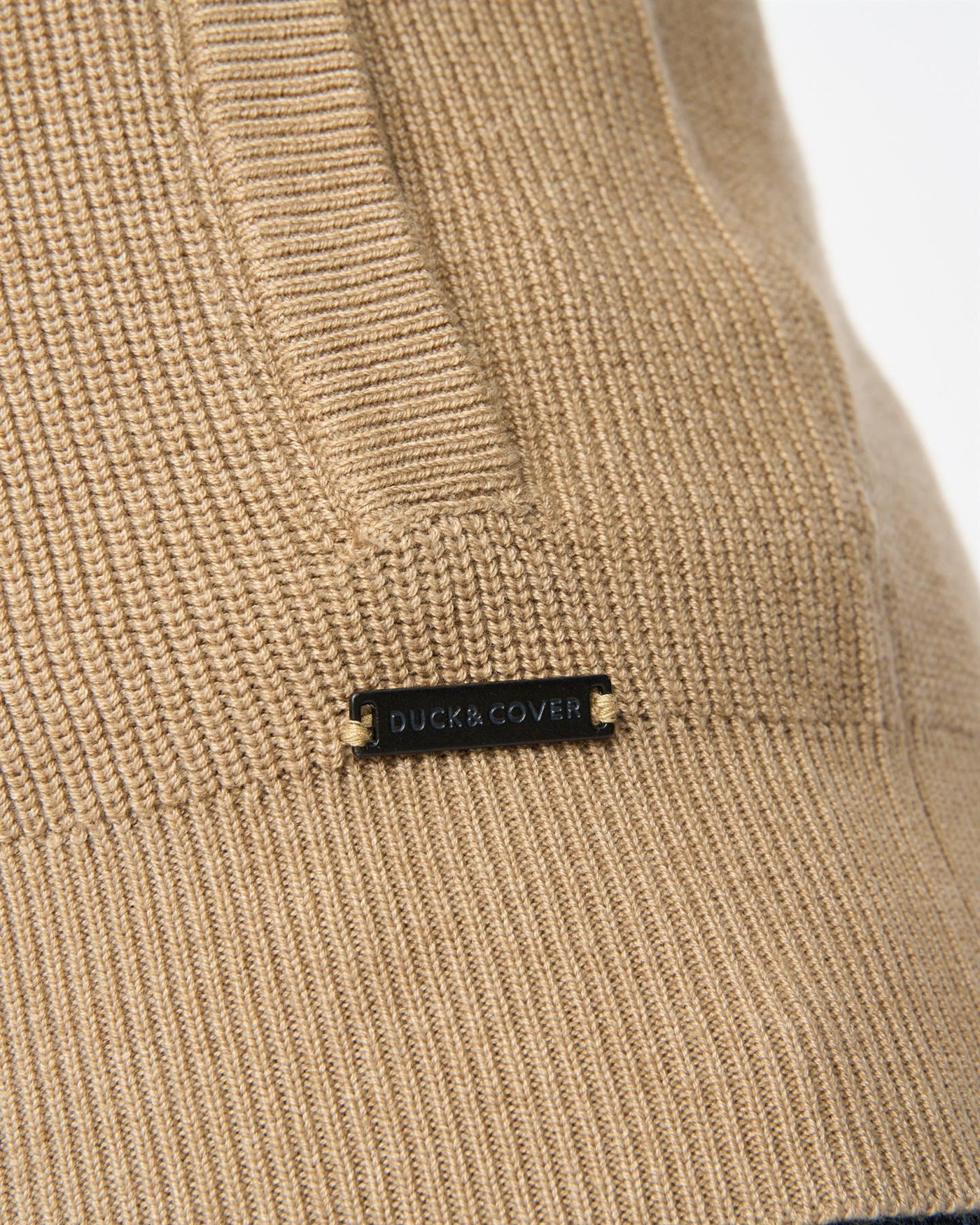 Mens Venosa Shawl Cardigan Stone