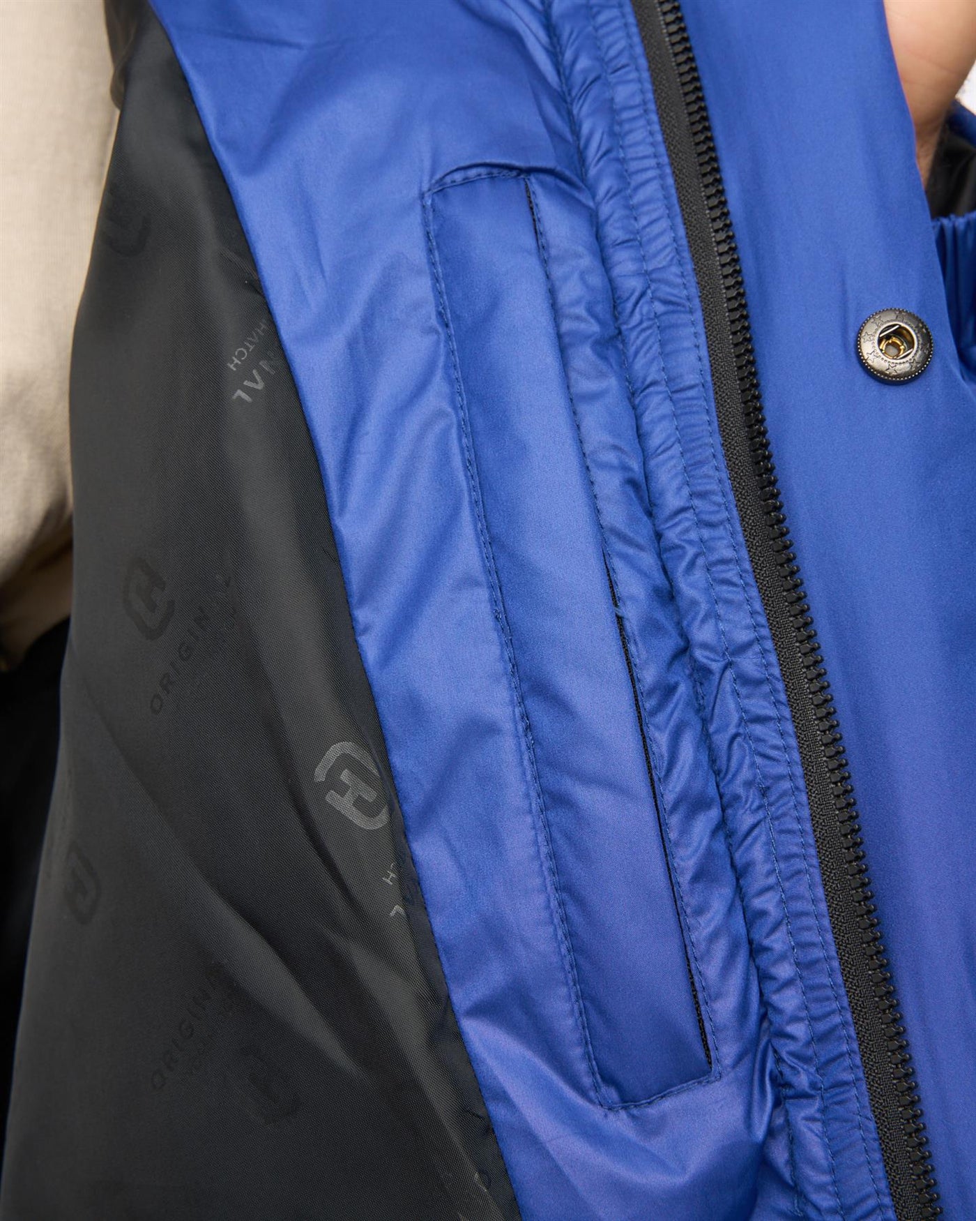 Mens Camptor Panel Jacket Blue