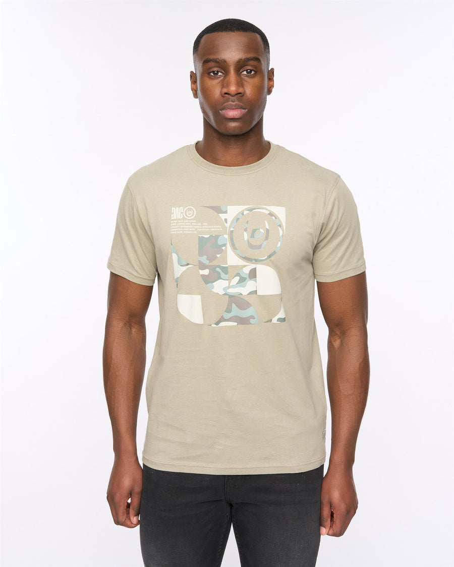 Mens Camshapes T-Shirt Sage