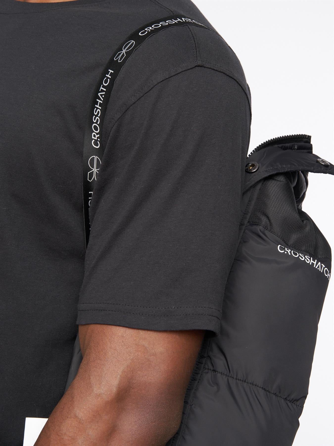 Mens Bentlays Hooded Jacket Black