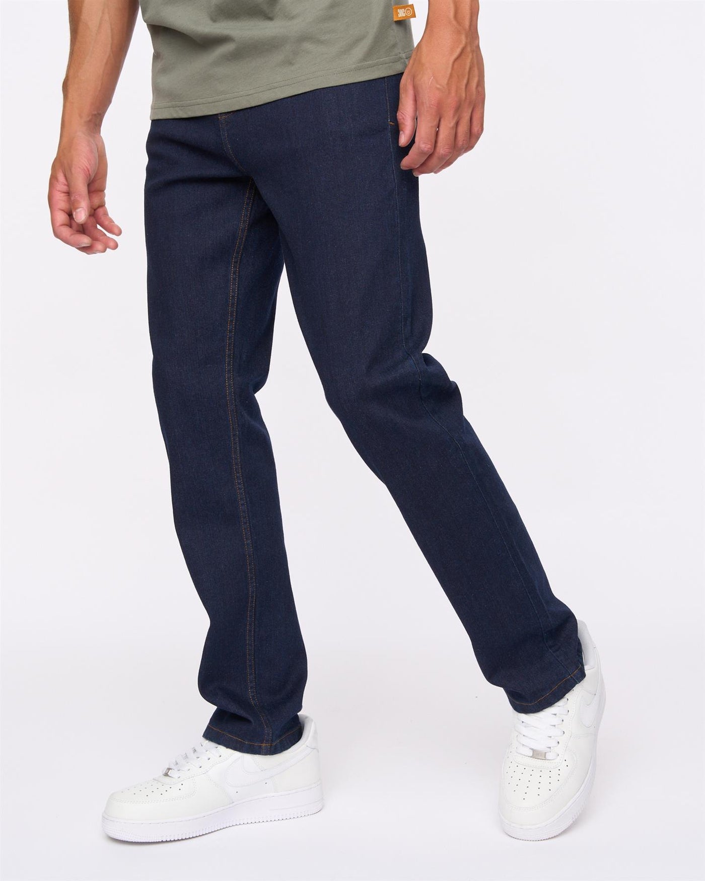 Mens Hydras Straight Leg Jeans Raw Wash