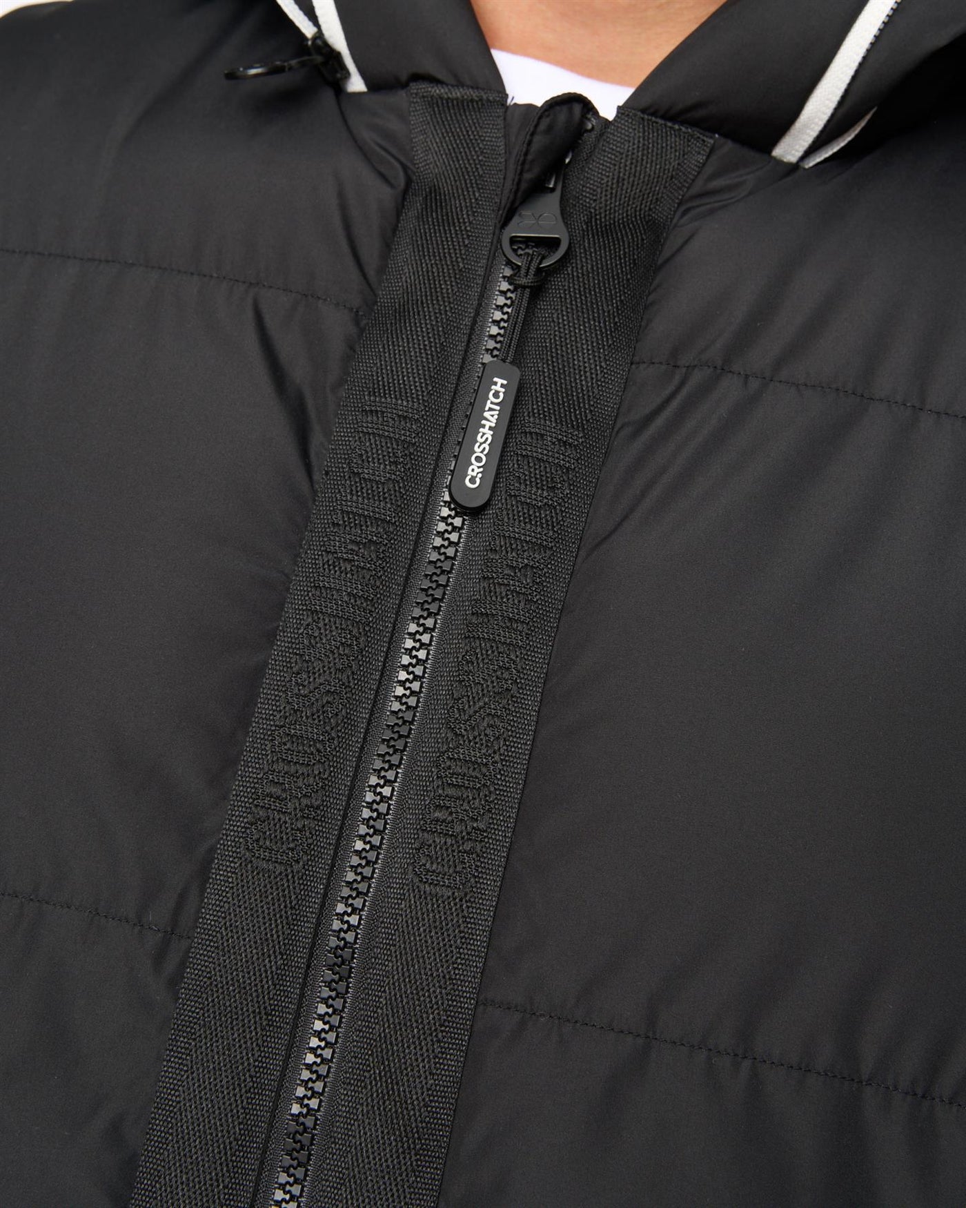 Mens Sandbox Hooded Gilet Black